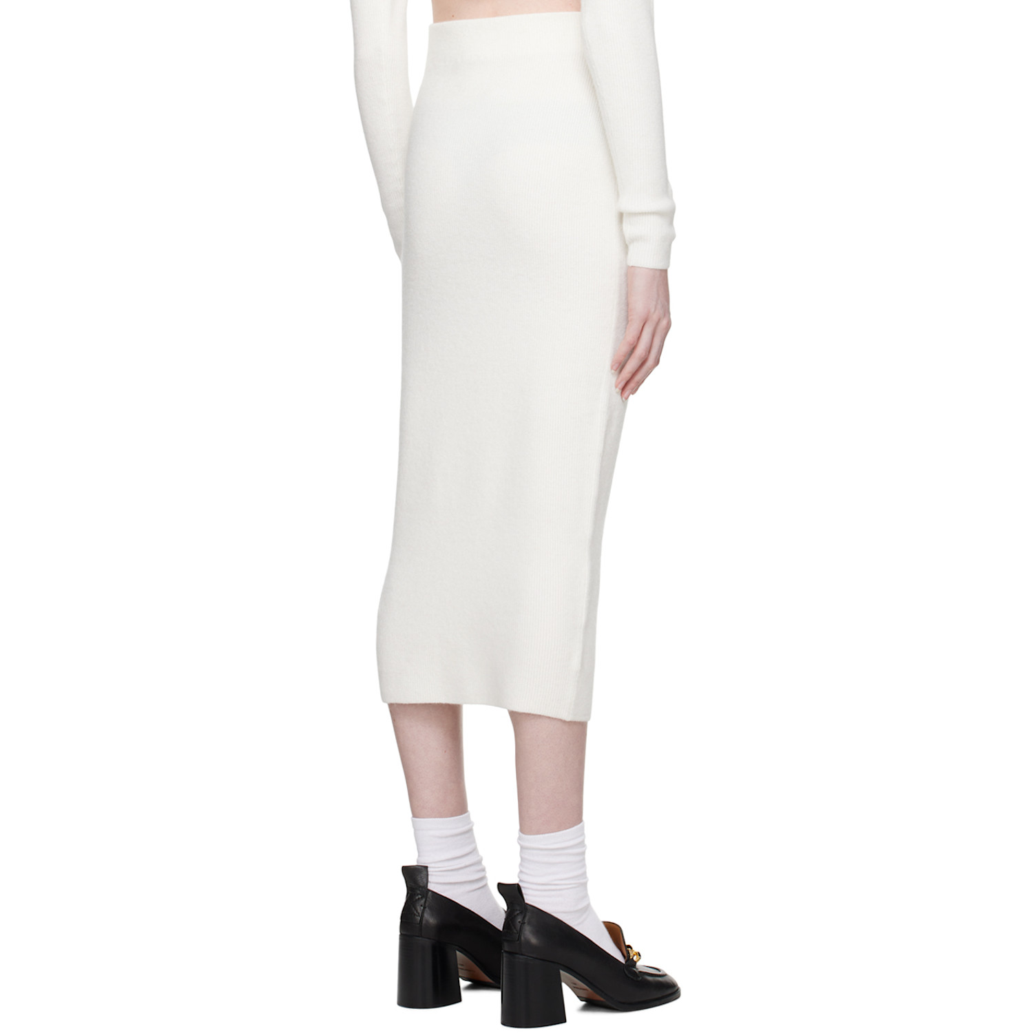  Hugo Off-white Scribe Midi Skirt 