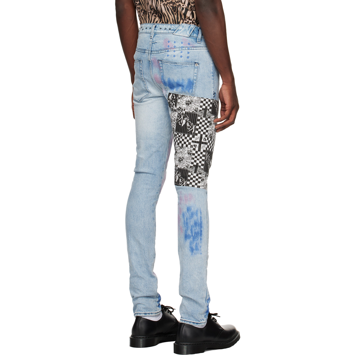  Ksubi Blue Chitch 'the Streets Kolor' Jeans 
