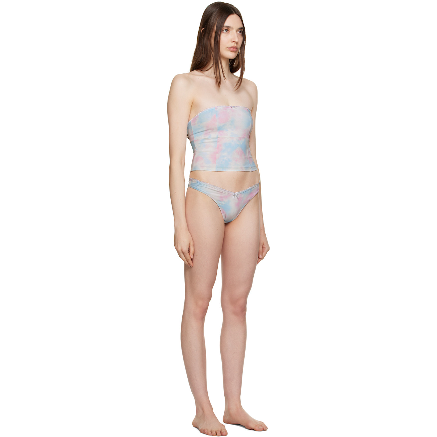  Frankies Bikinis Ssense Exclusive Multicolor Peace & Enzo Bikini 