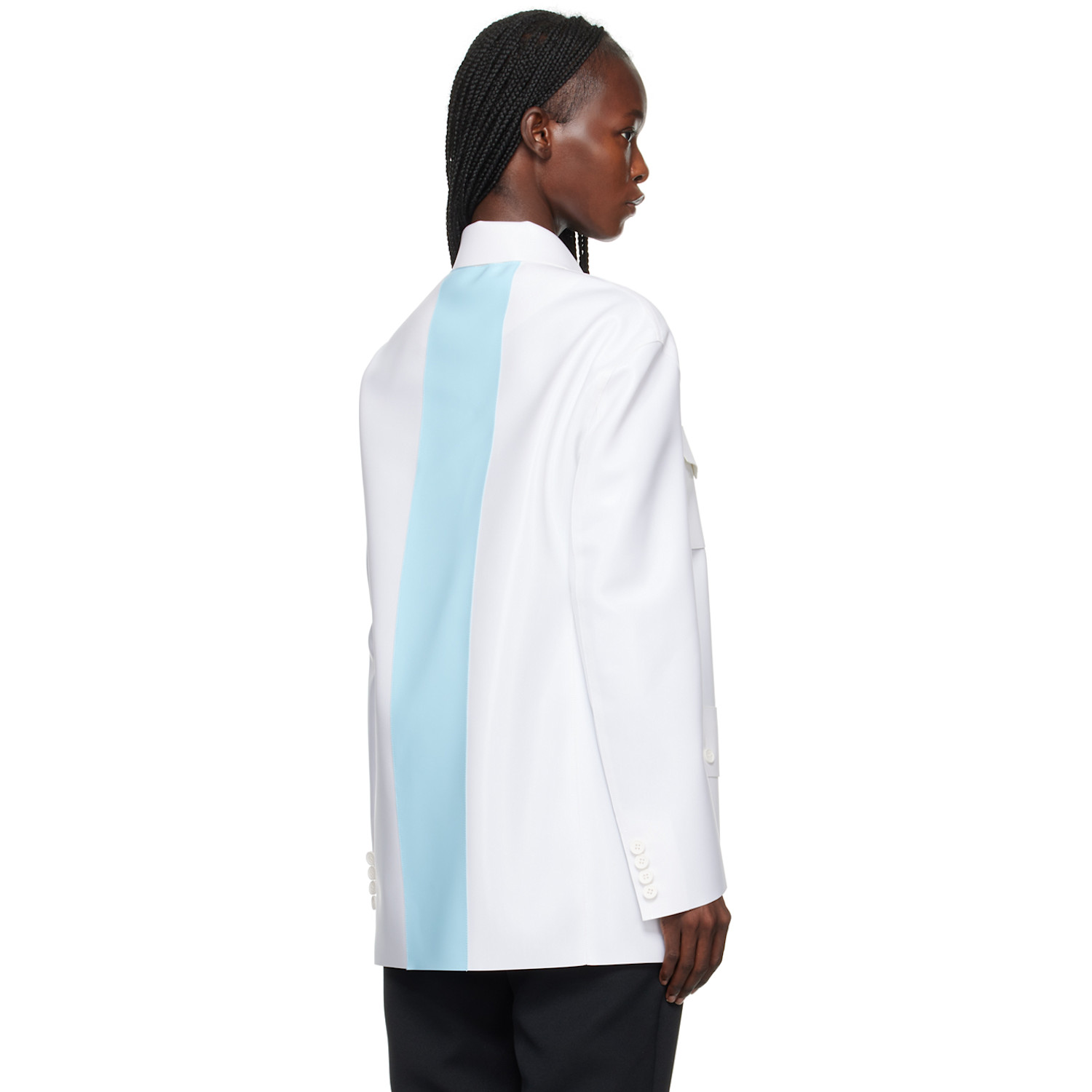  Shang Xia White Iconic Jacket 