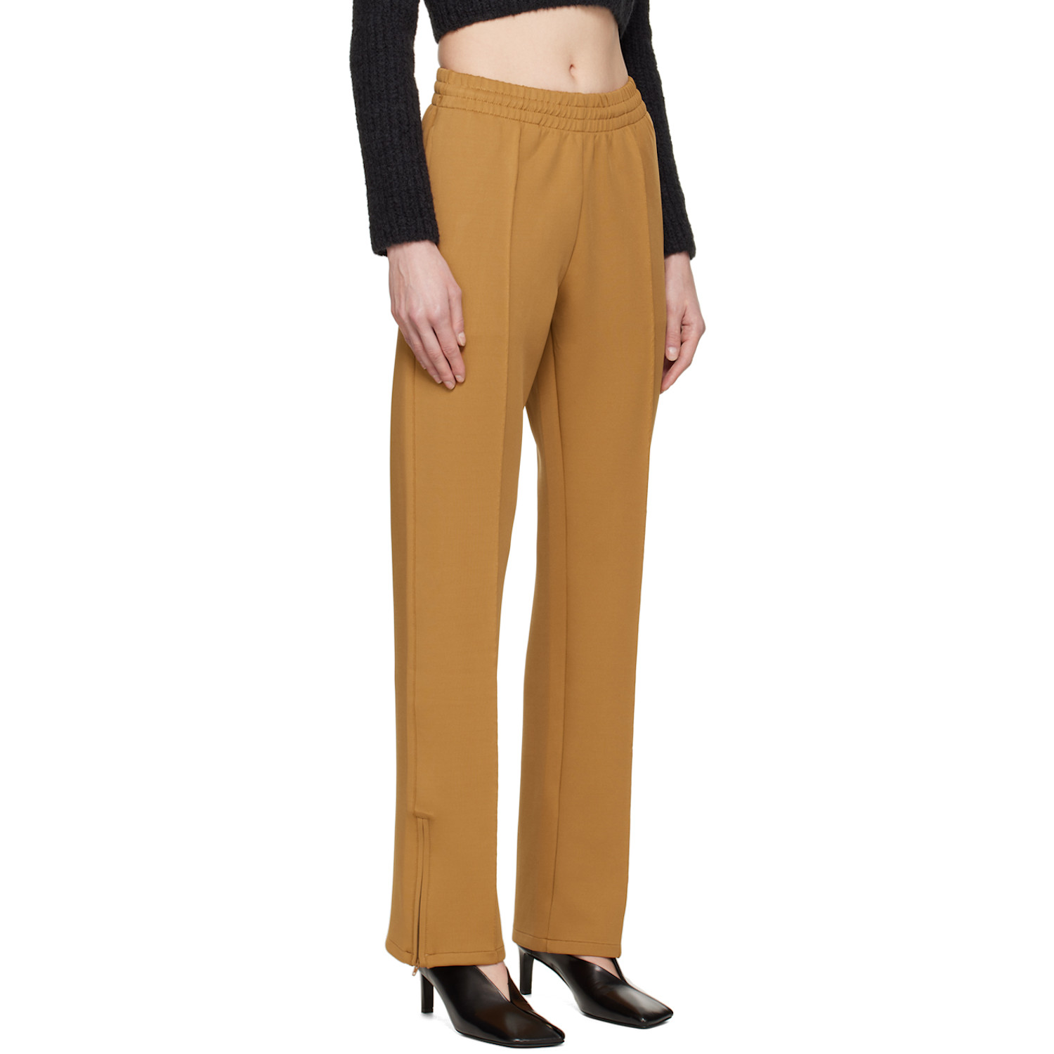  Anine Bing Tan Kameron Lounge Pants 