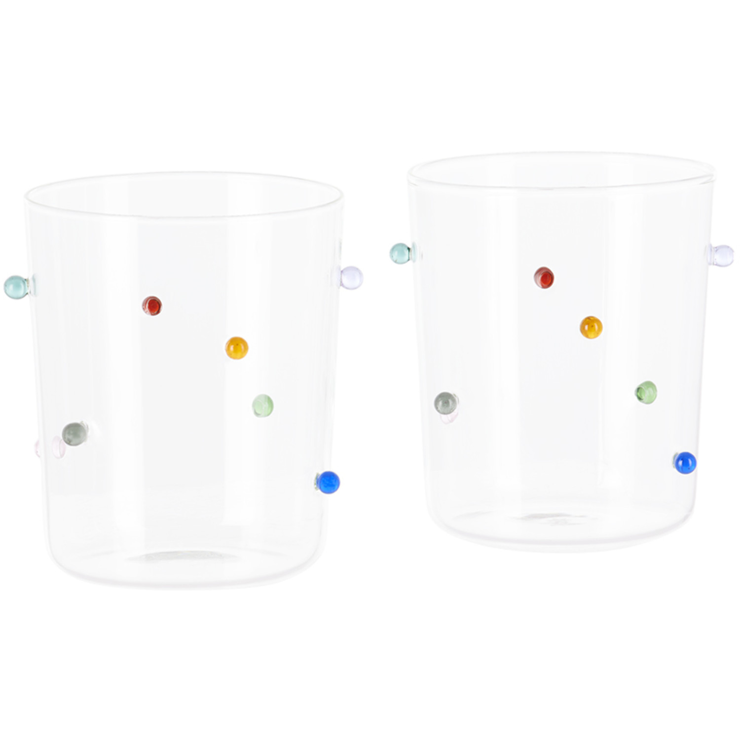  Maison Balzac Multicolor Pomponette Tumbler Set 