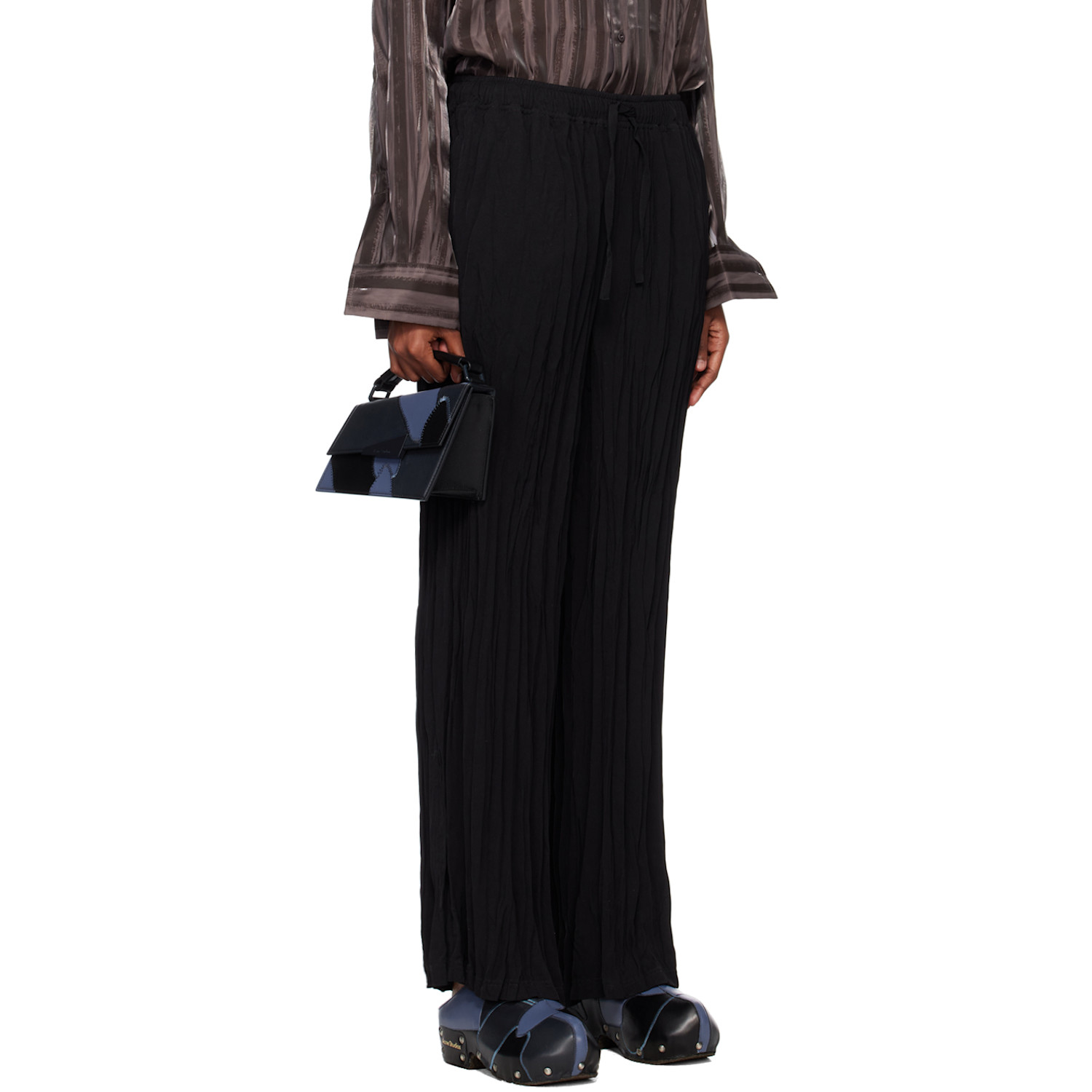  Acne Studios Ssense Exclusive Black Trousers 