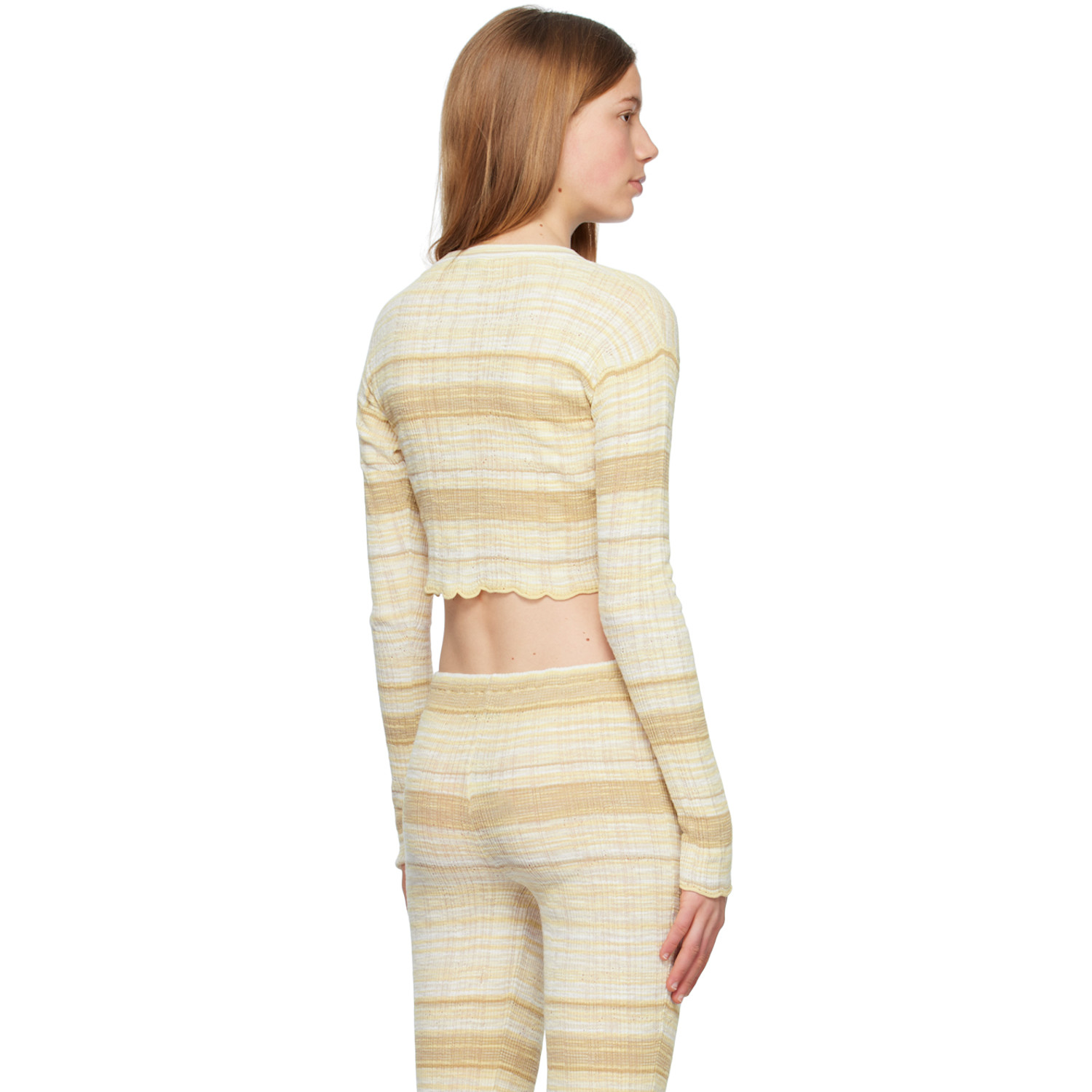  Acne Studios Ssense Exclusive Beige Cardigan 