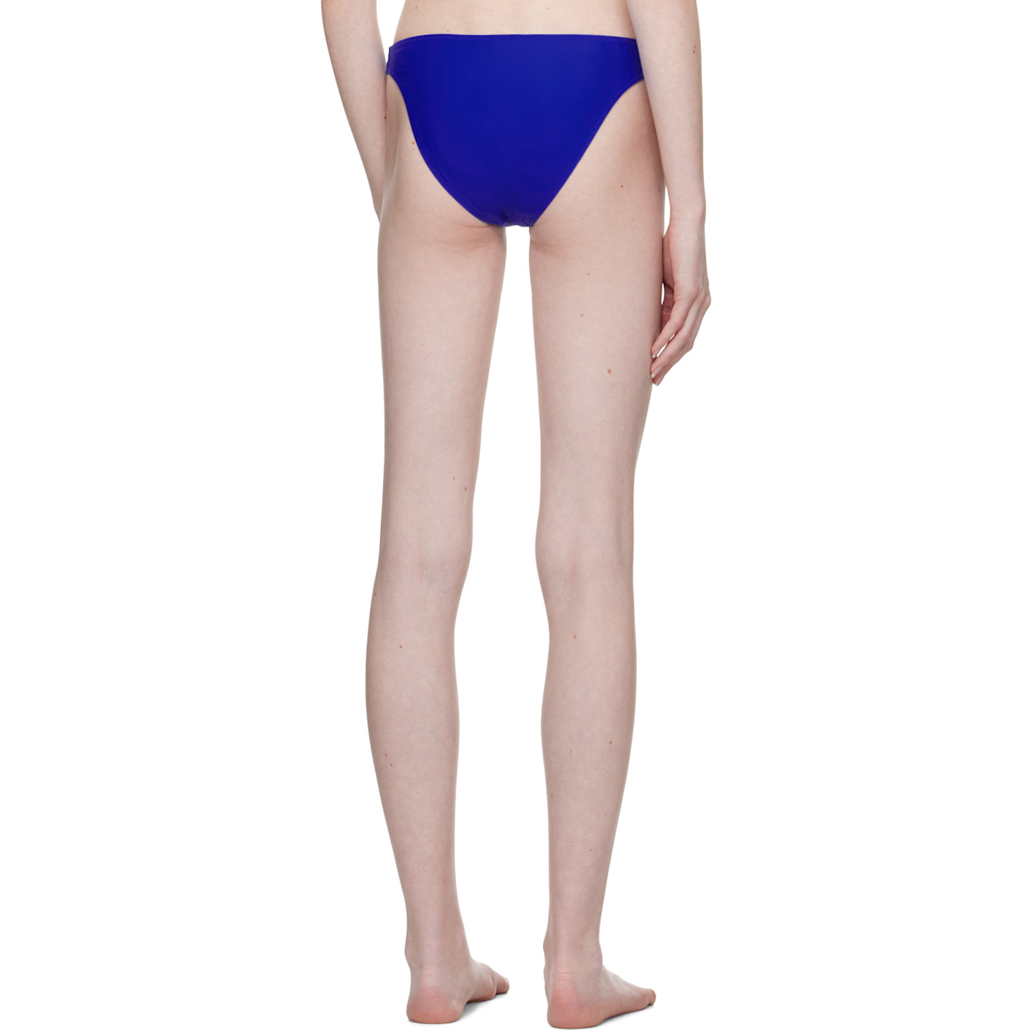  Ganni Blue Printed Bikini Bottoms 
