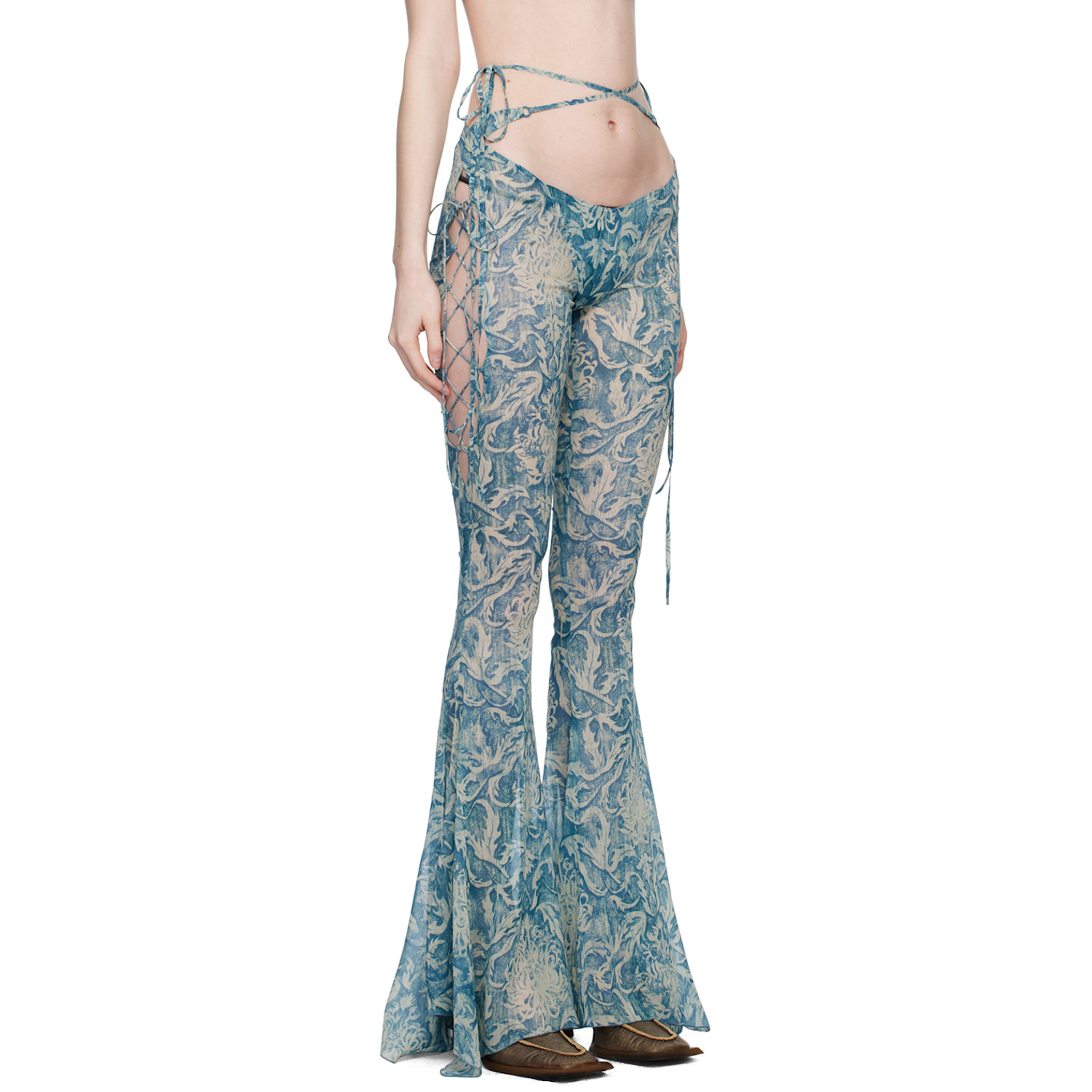  Knwls Blue Glimmer Trousers 
