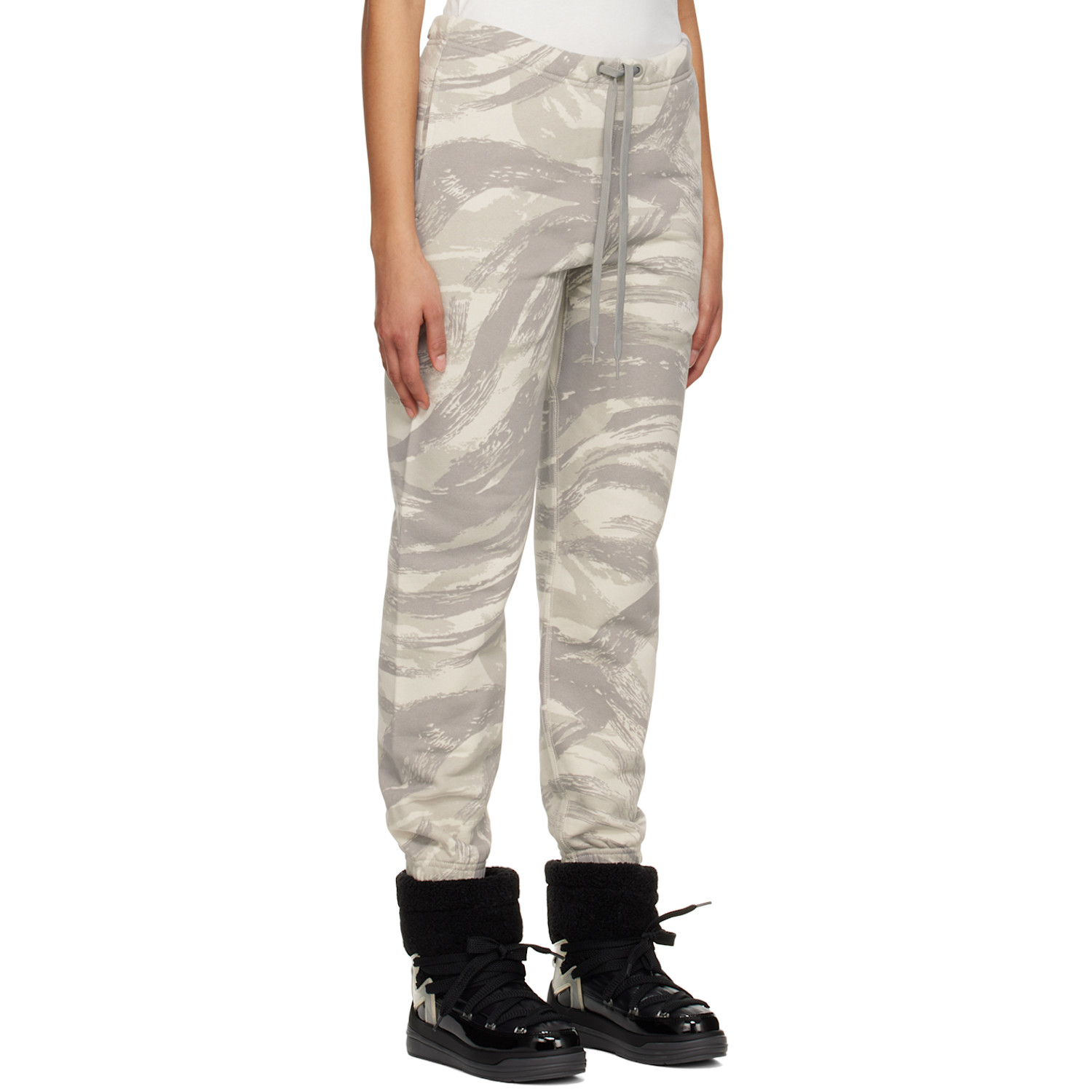  Moncler Genius 4 Moncler Hyke Gray Printed Lounge Pants 