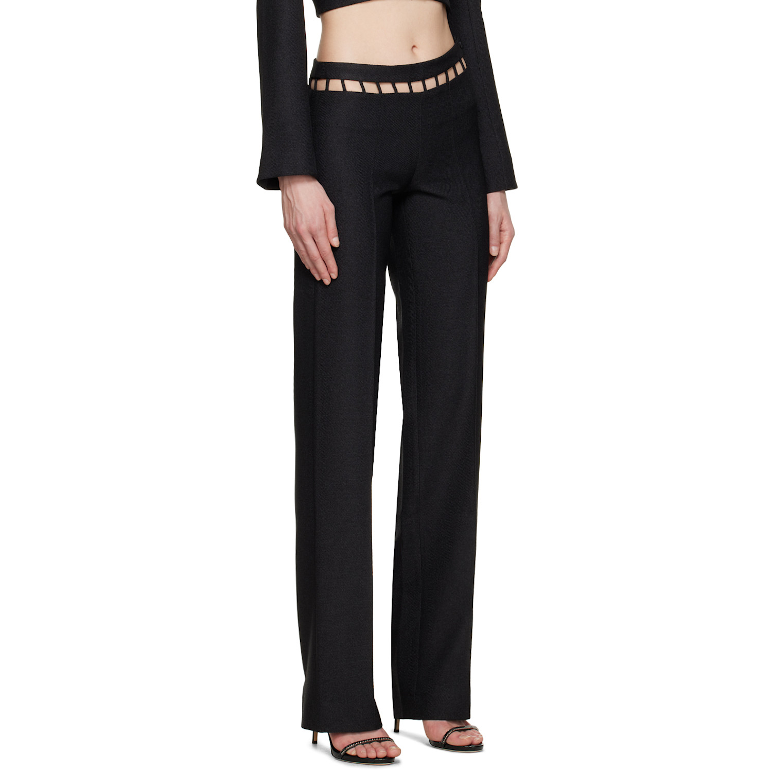  Aya Muse Black Osmia Trousers 