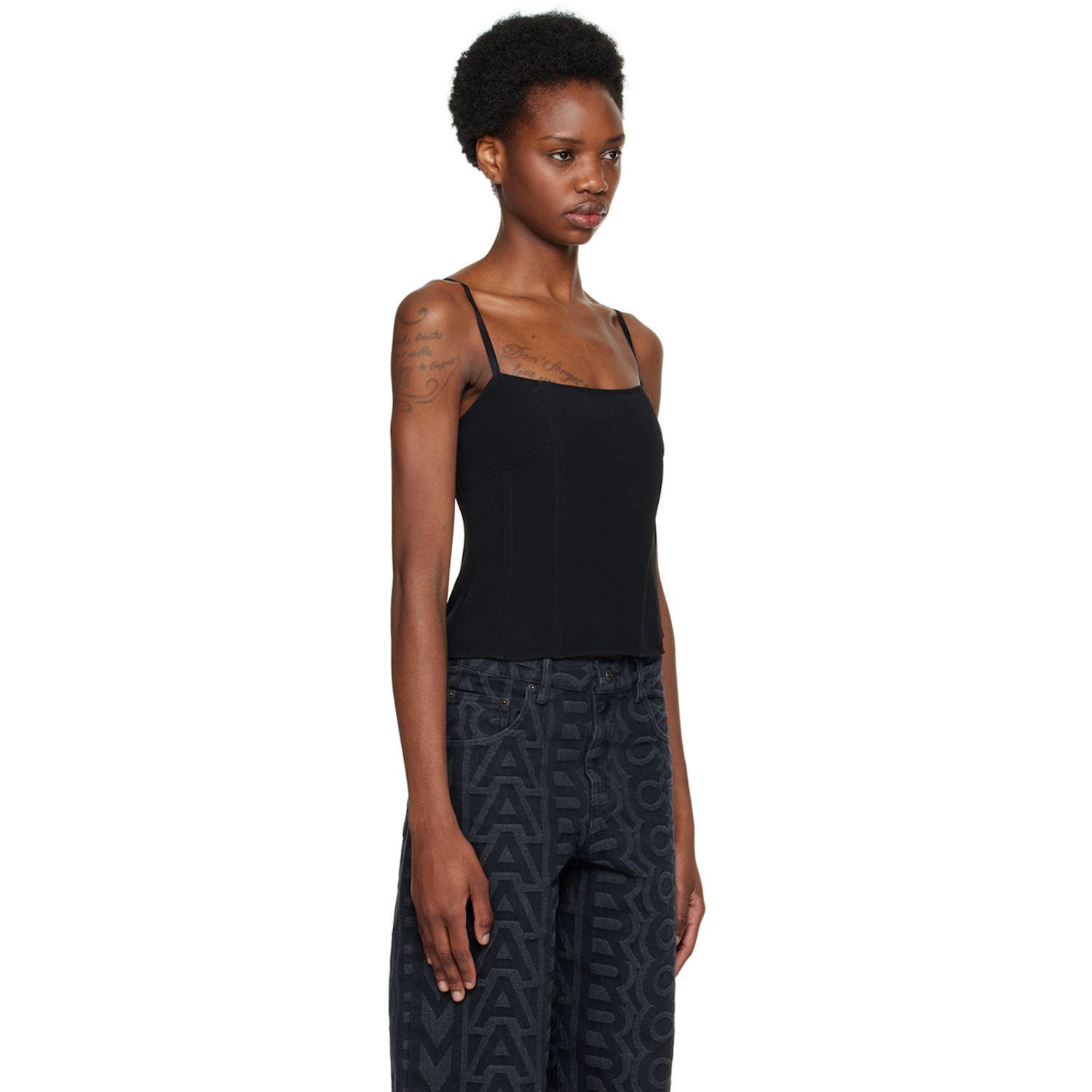  Marc Jacobs Black 'the Structured' Camisole 