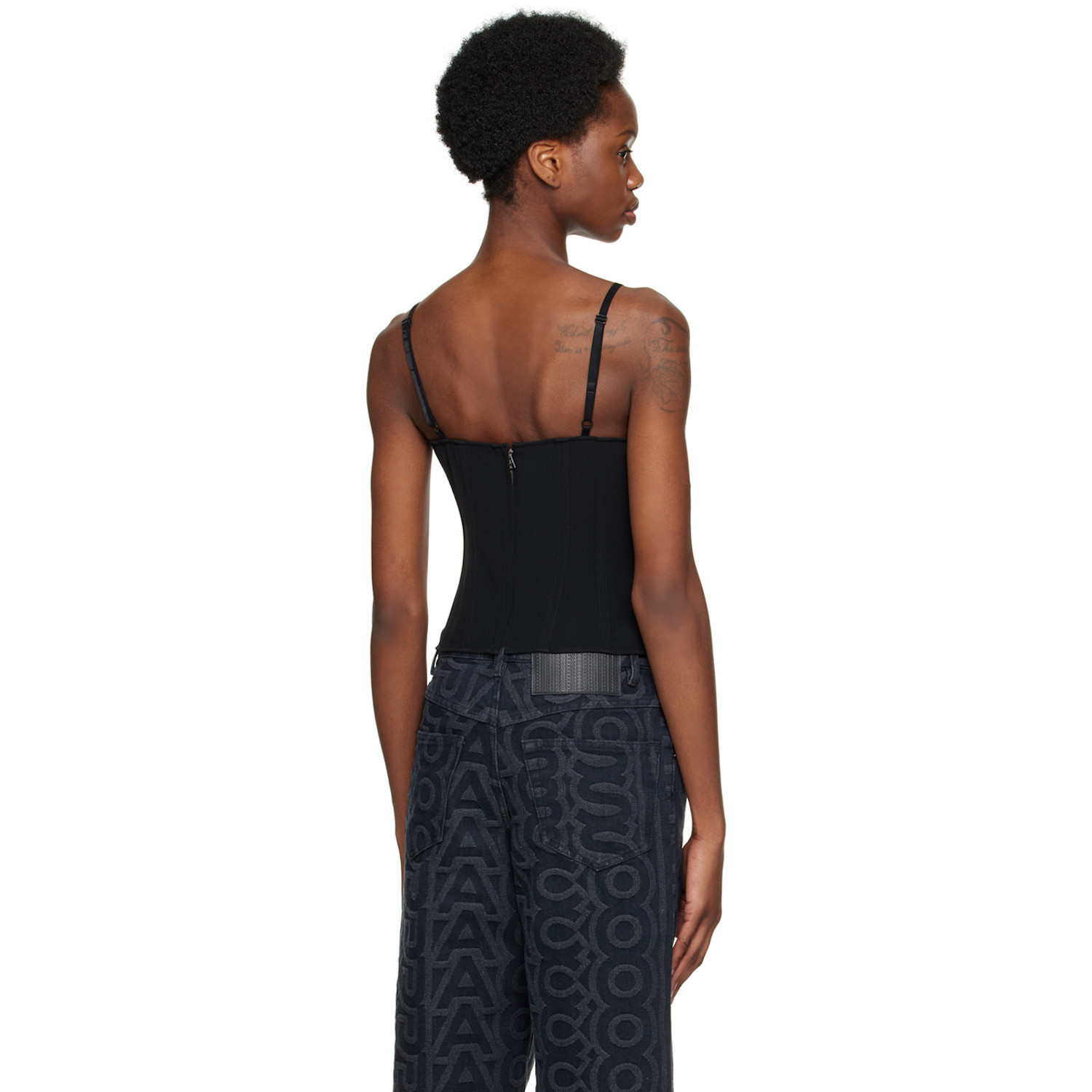  Marc Jacobs Black 'the Structured' Camisole 