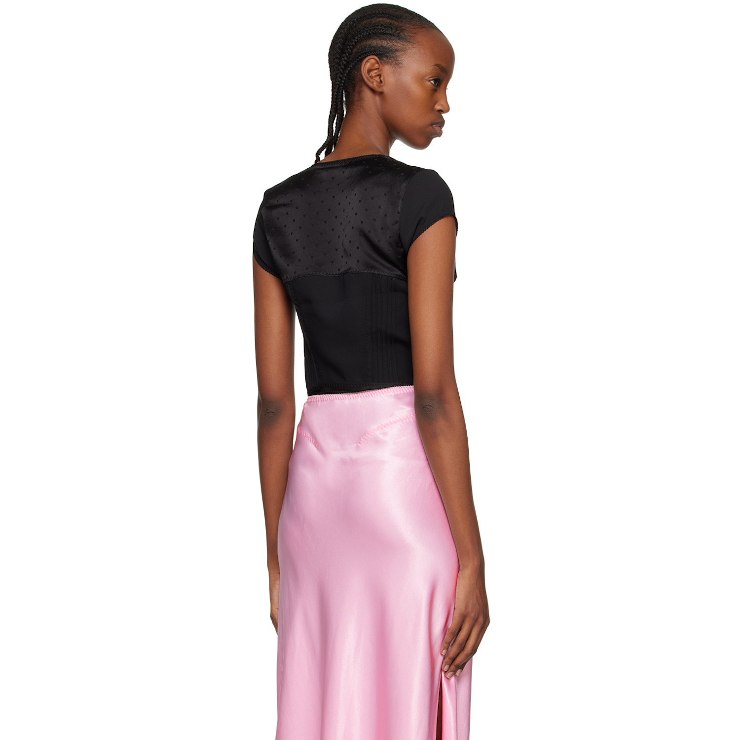  Anna October Black Ariyah Bodysuit 