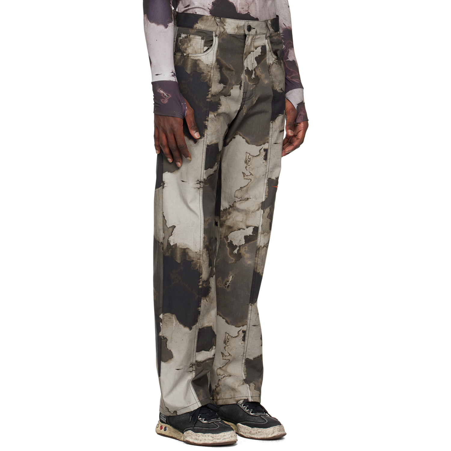  Kusikohc Brown Burn Trousers 