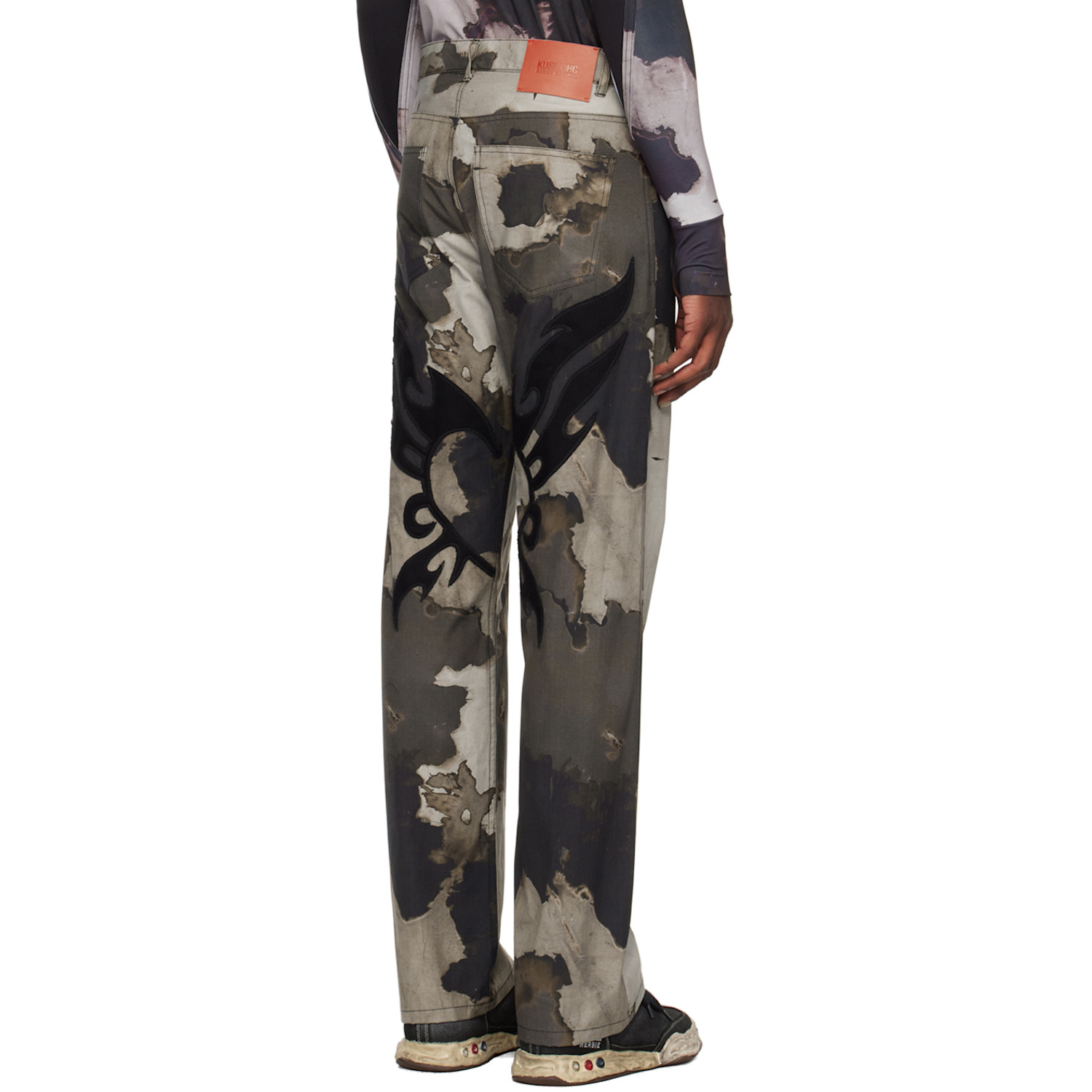  Kusikohc Brown Burn Trousers 
