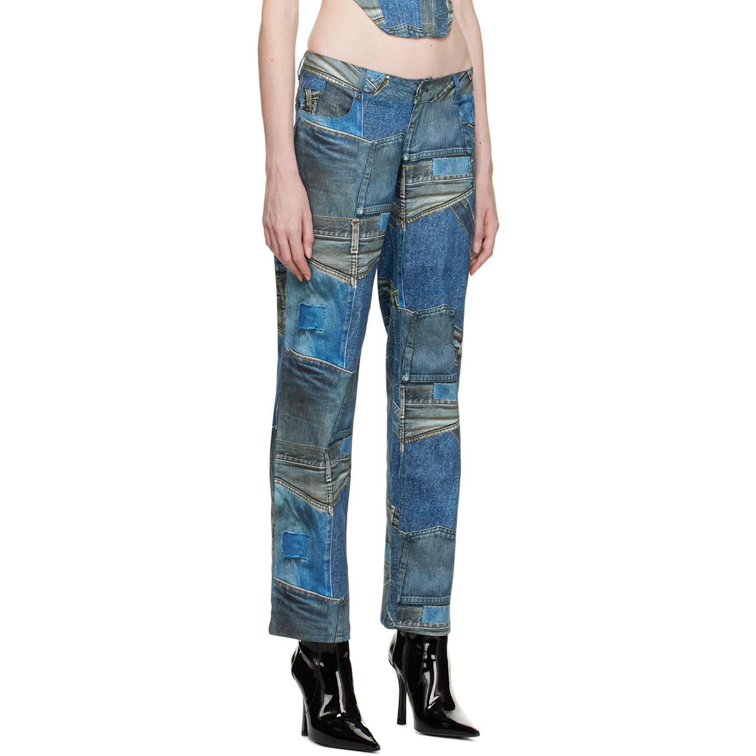  Miaou Blue Atlas Trousers 