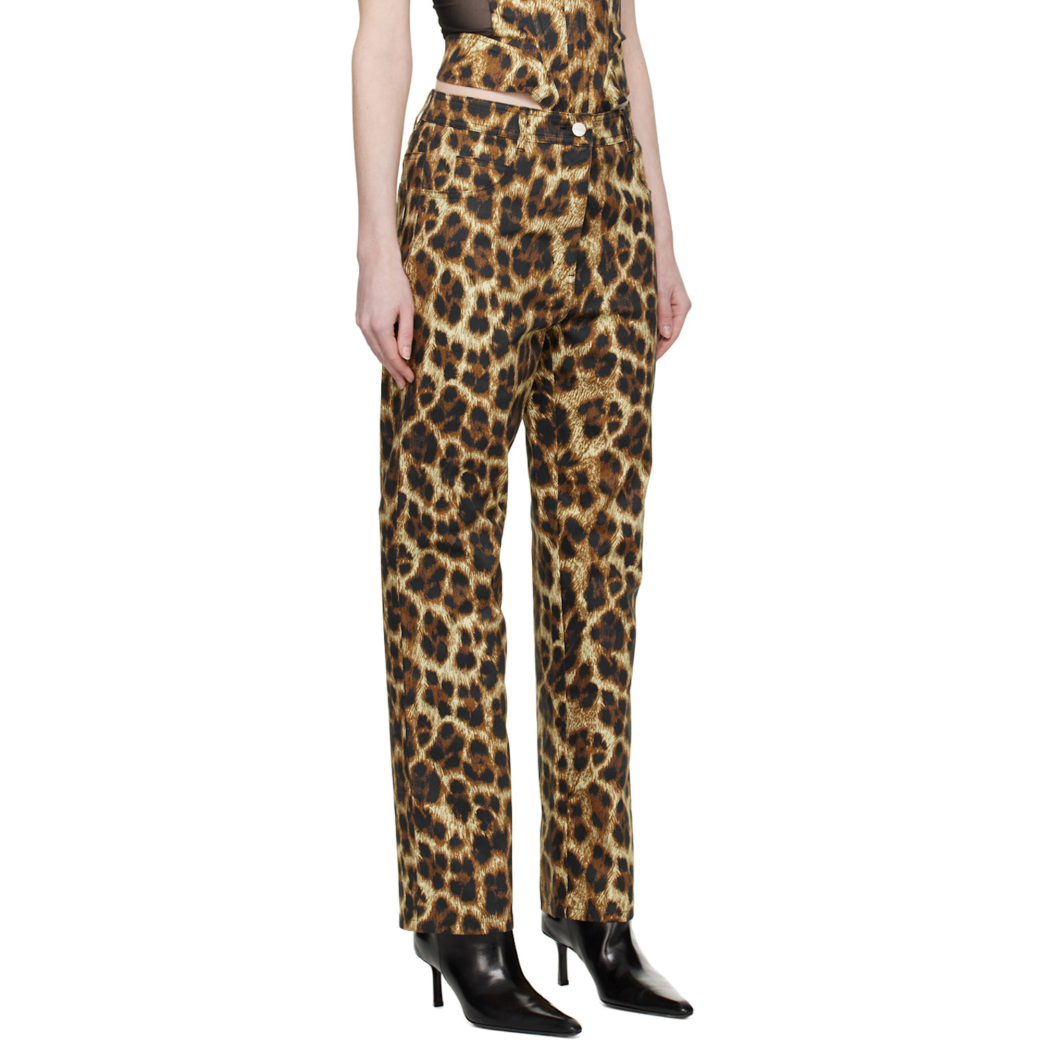  Miaou Brown Junior Trousers 