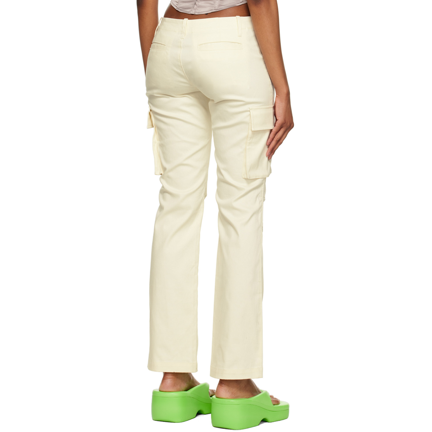  Miaou Off-white Raven Trousers 