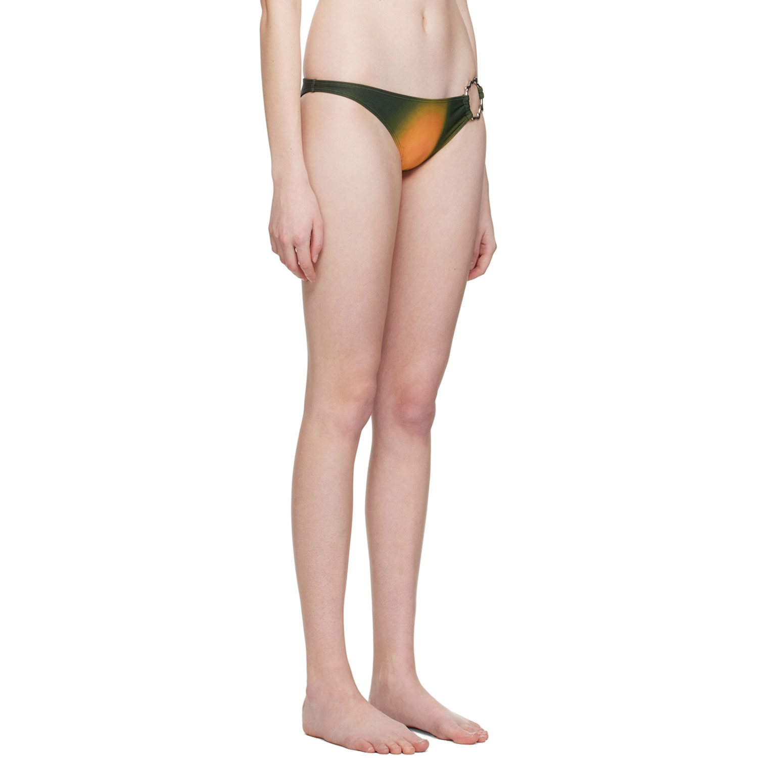  Miaou Green Hannah Jewett Edition Maya Bikini Bottoms 