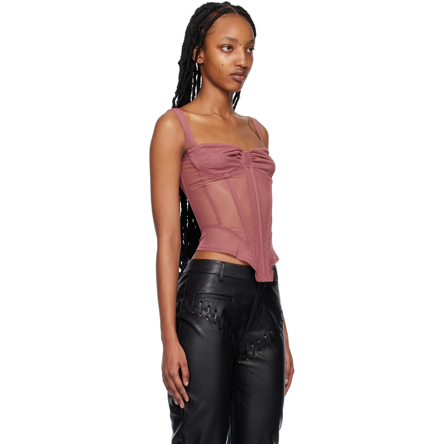  Miaou Pink Deville Tank Top 
