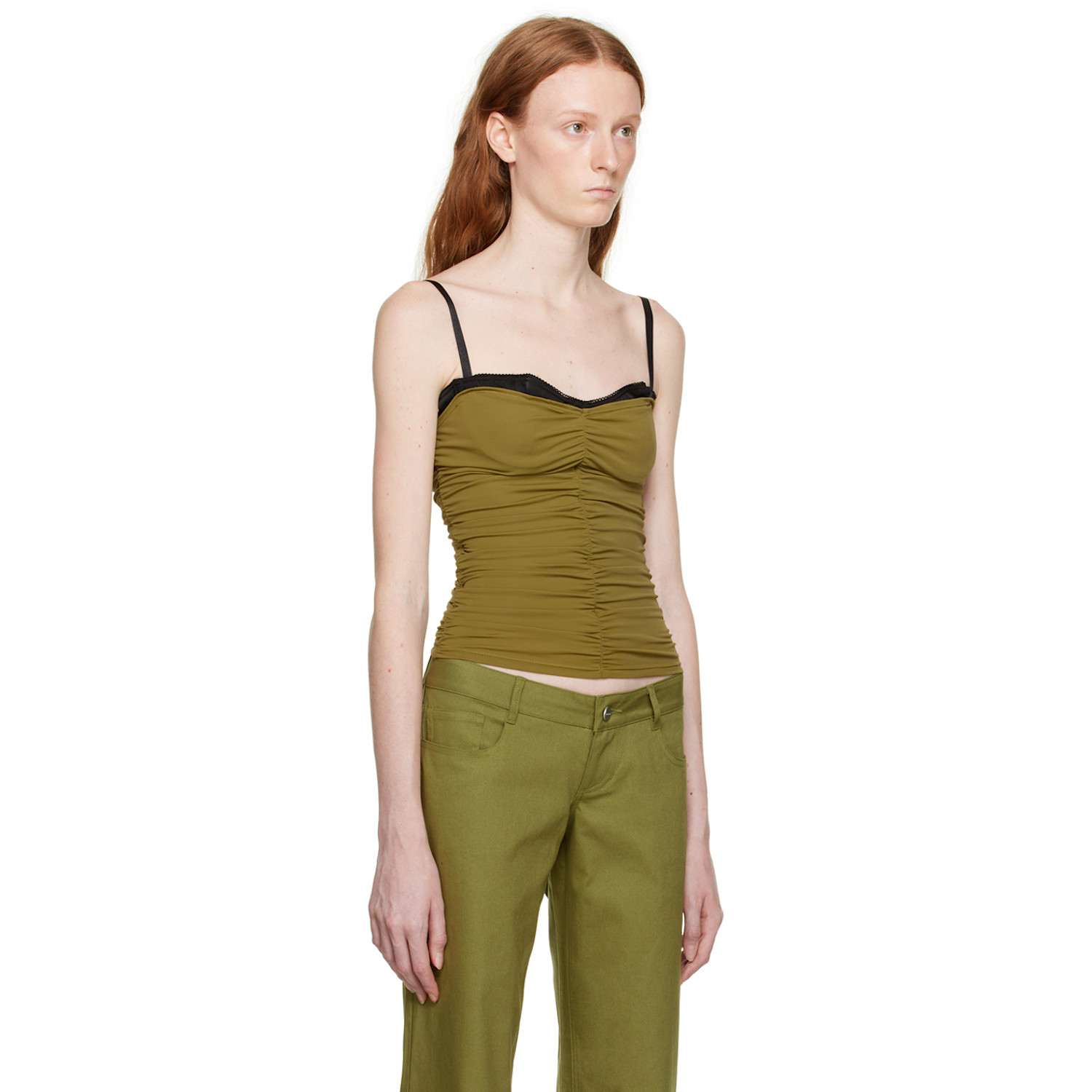  Miaou Green Renzo Tank Top 