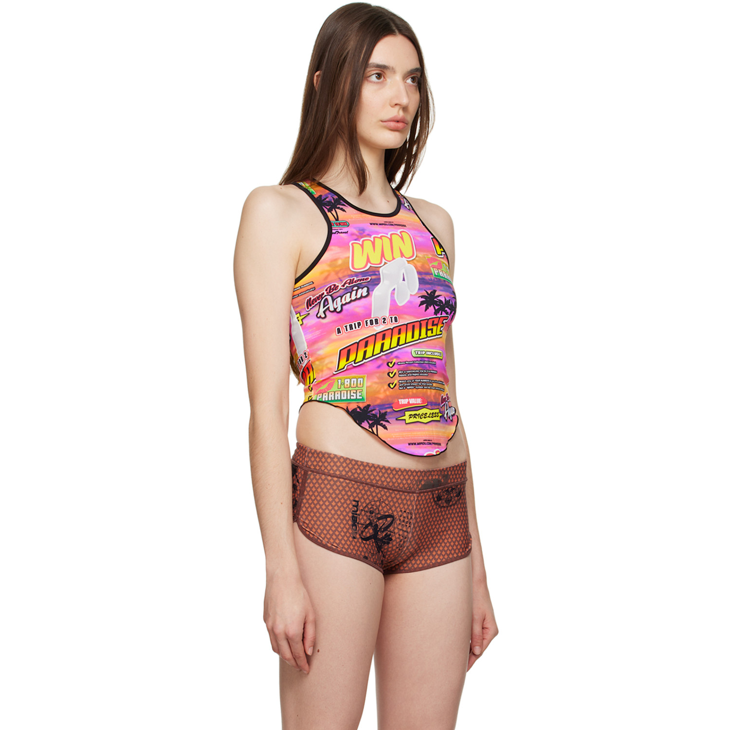  Miaou Multicolor Jinx Tank Top 