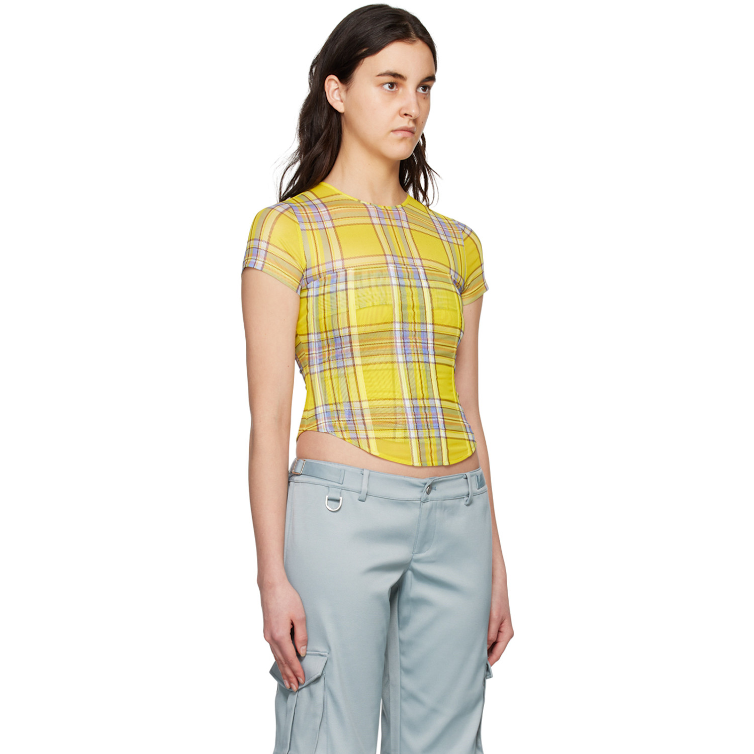  Miaou Yellow Peri Corset 