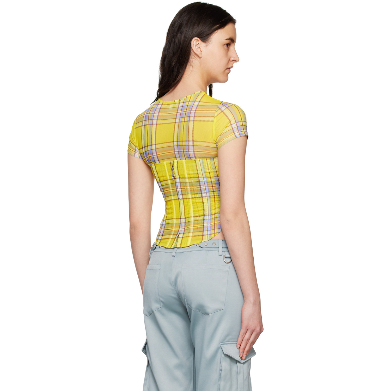  Miaou Yellow Peri Corset 