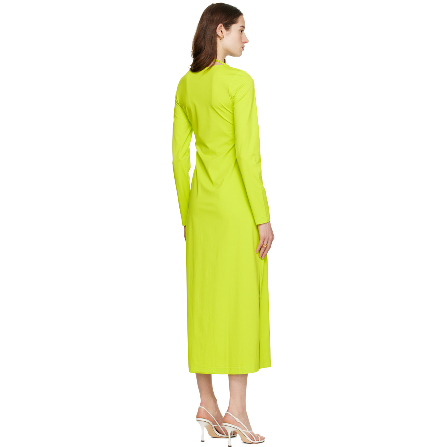  Saks Potts Green Nikola Midi Dress 