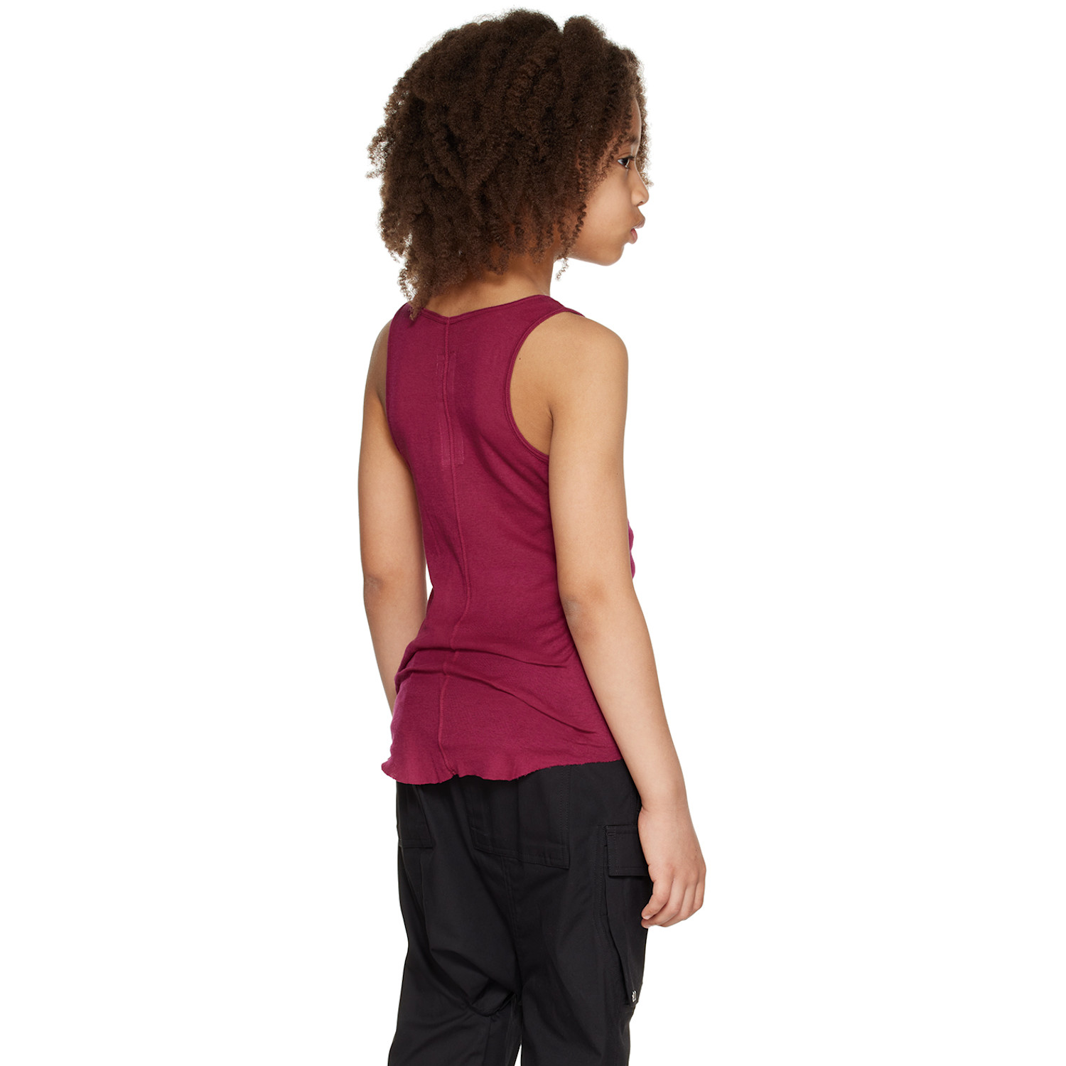  Rick Owens Kids Pink Basic Tank Top 