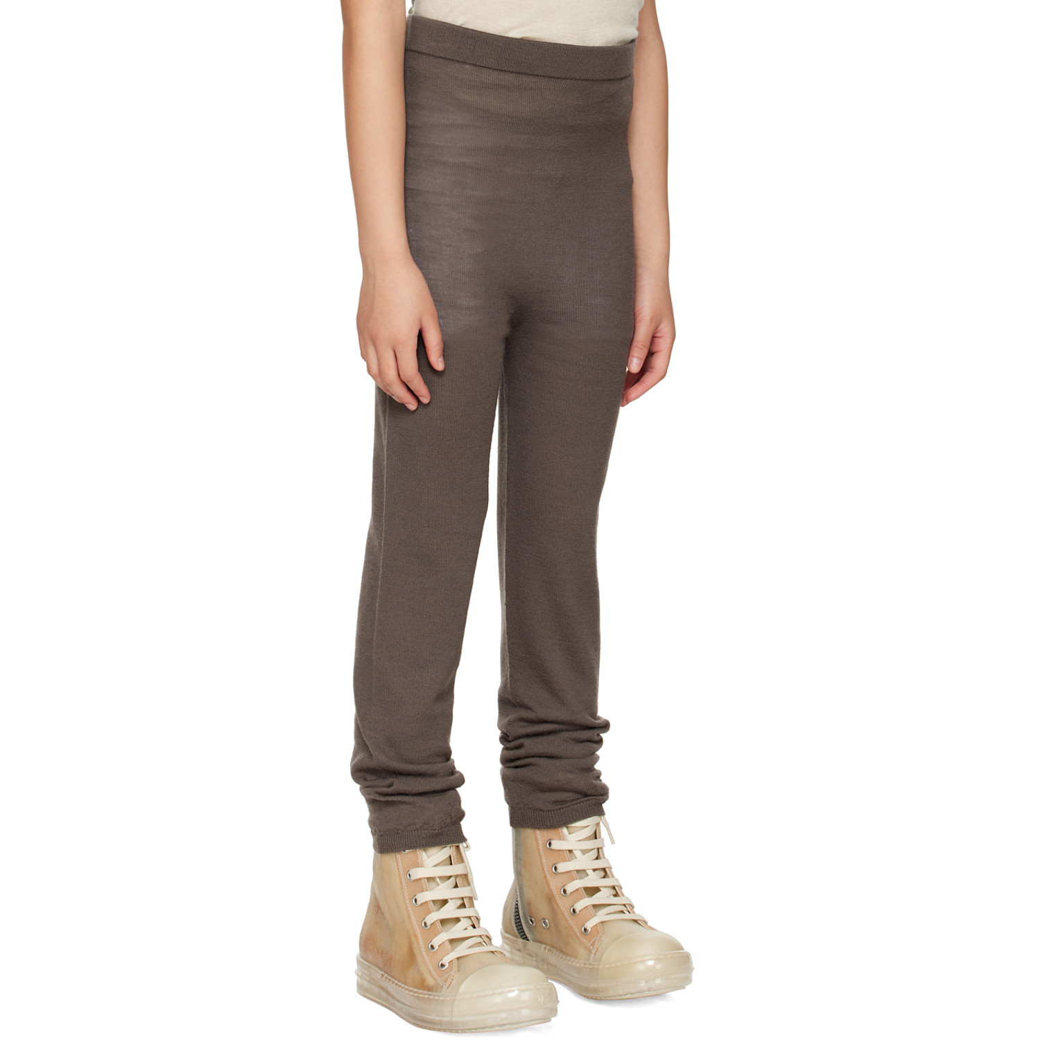  Rick Owens Kids Gray Lightweight Leggings 