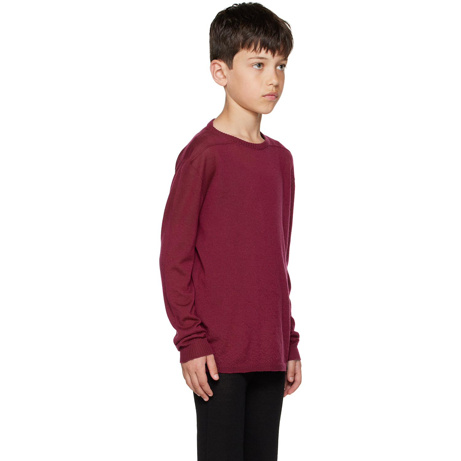  Rick Owens Kids Pink Biker Level Sweater 