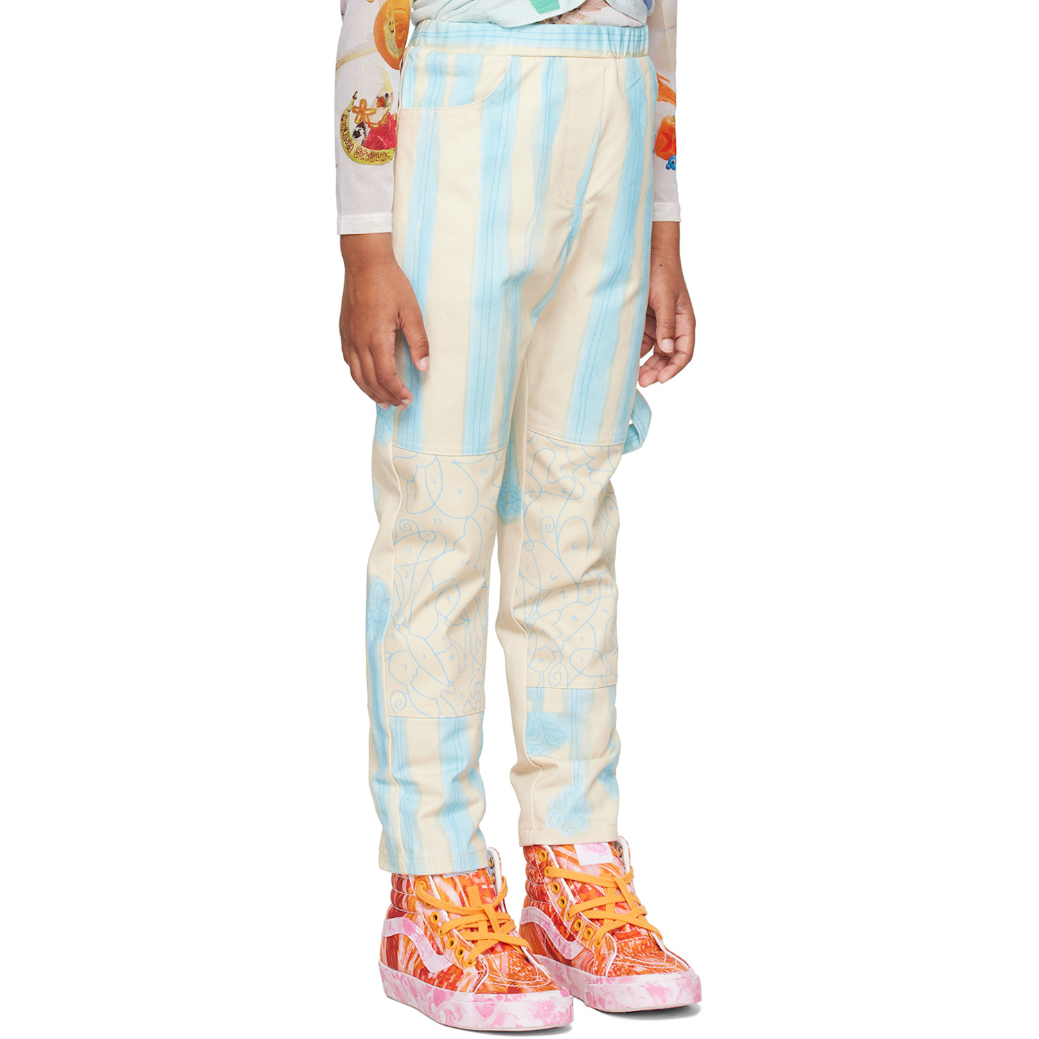  Collina Strada Ssense Exclusive Kids Beige Chason Jeans 