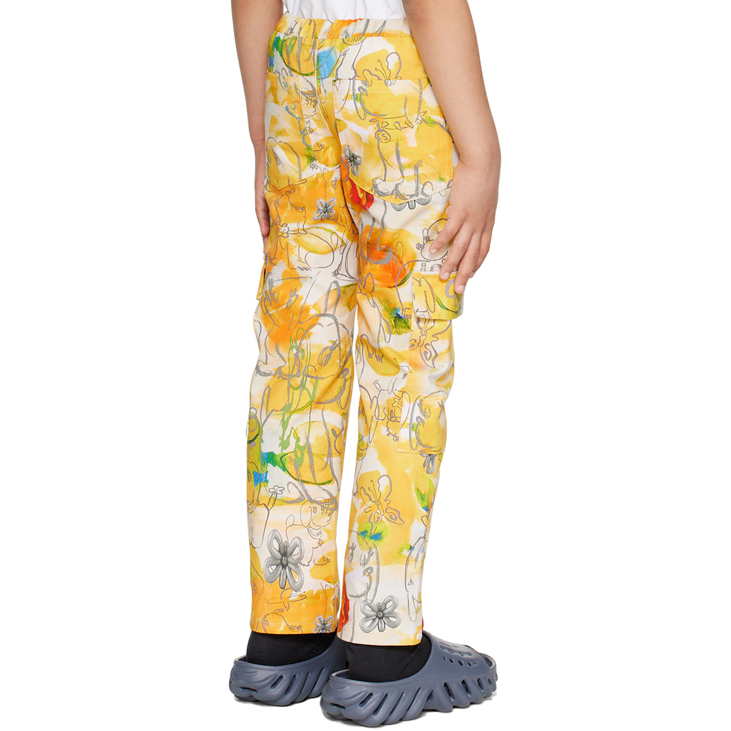  Collina Strada Kids Yellow Chason Cargo Pants 