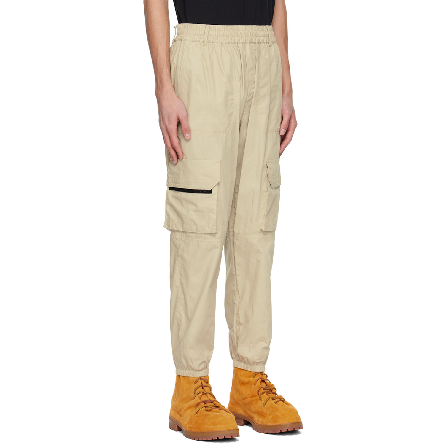  44 Label Group Beige Propagator Cargo Pants 