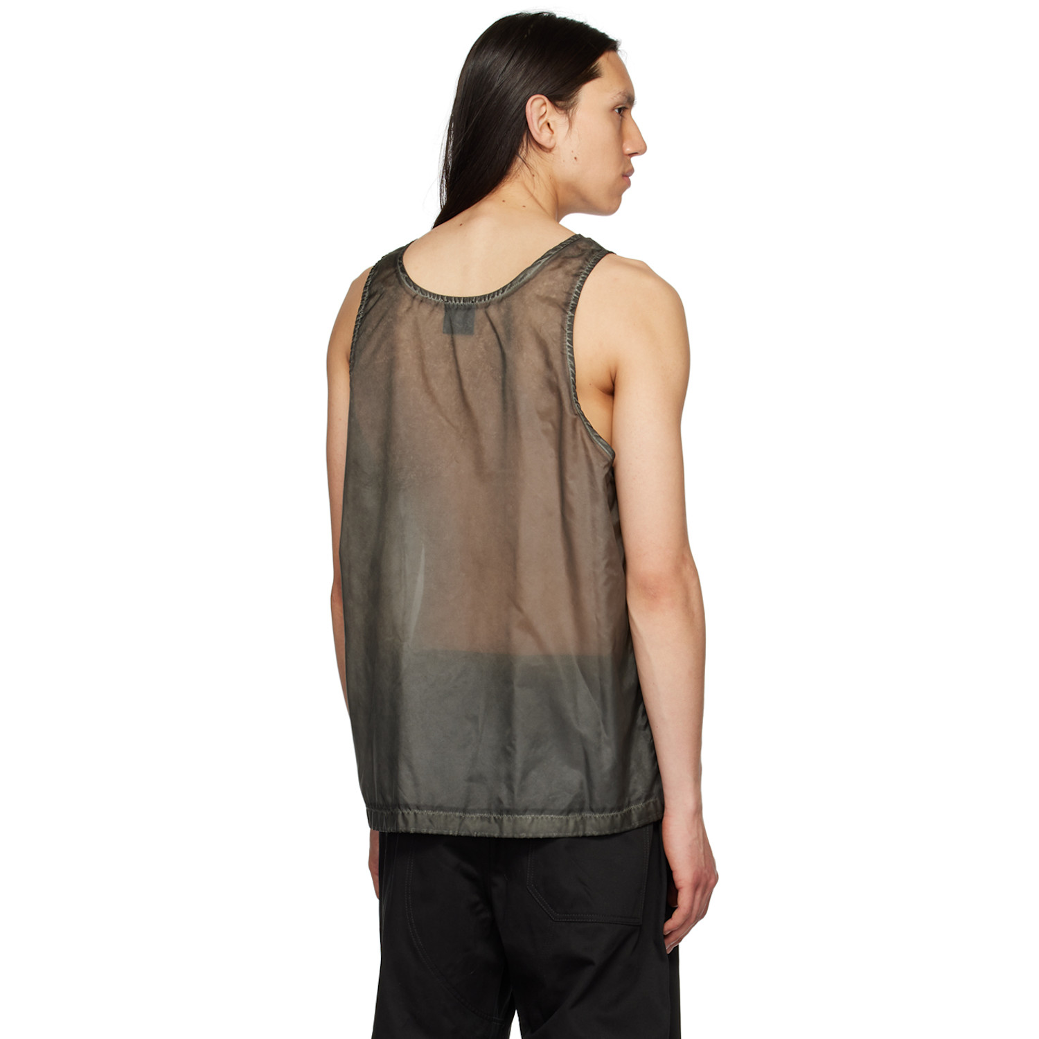  44 Label Group Gray Fango Sin Tank Top 