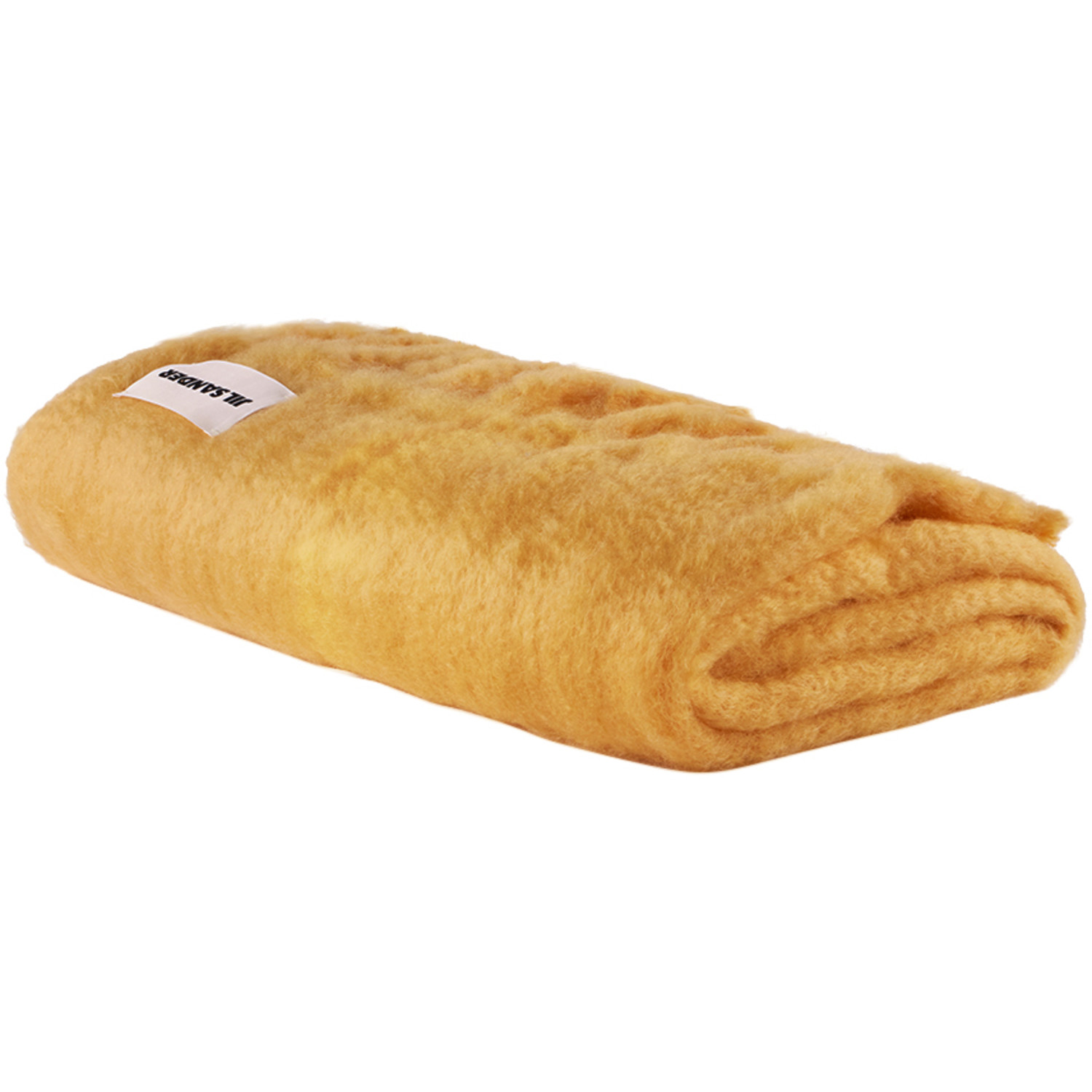  Jil Sander Yellow Scarf Throw Blanket 