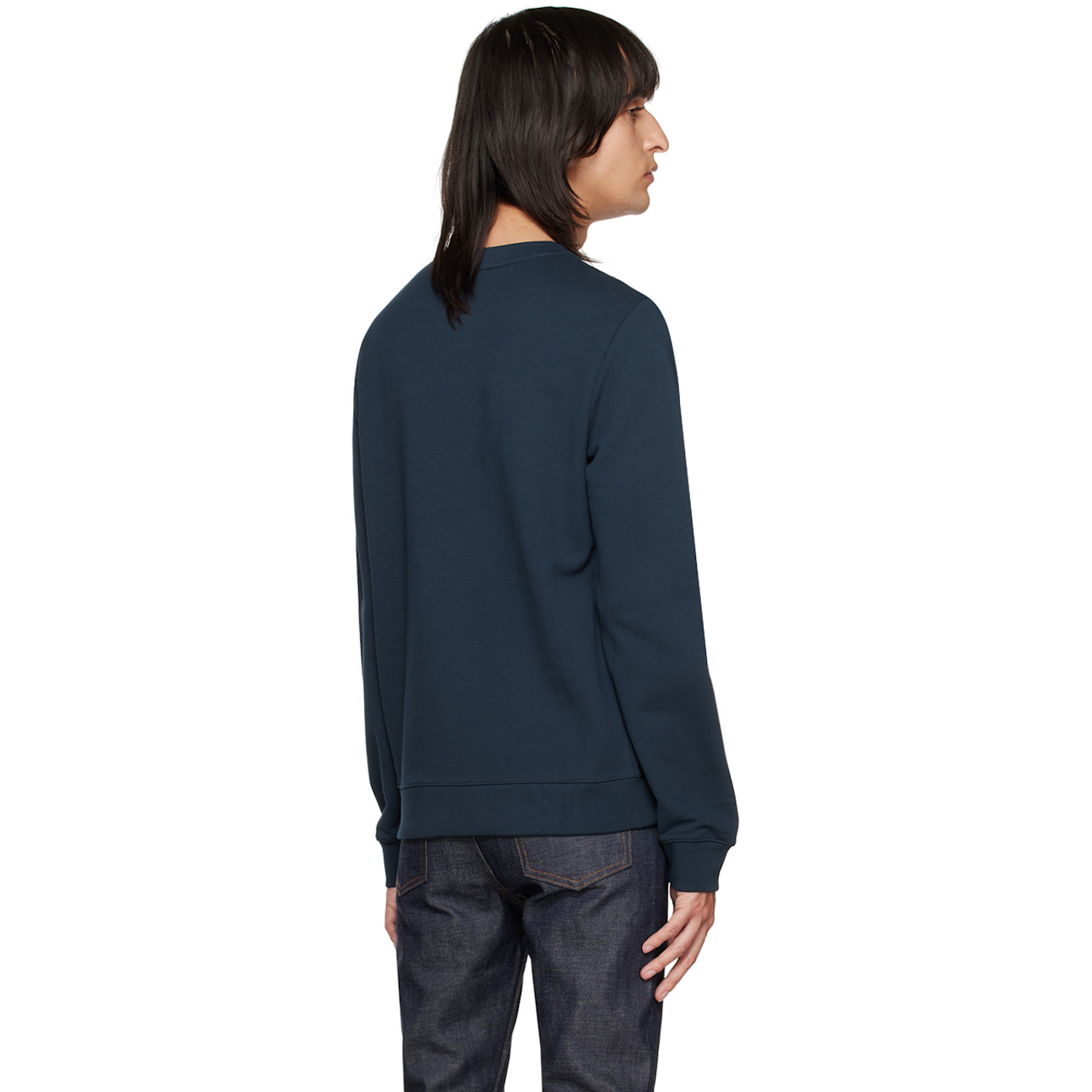  A.p.c. Navy Rider Sweatshirt 