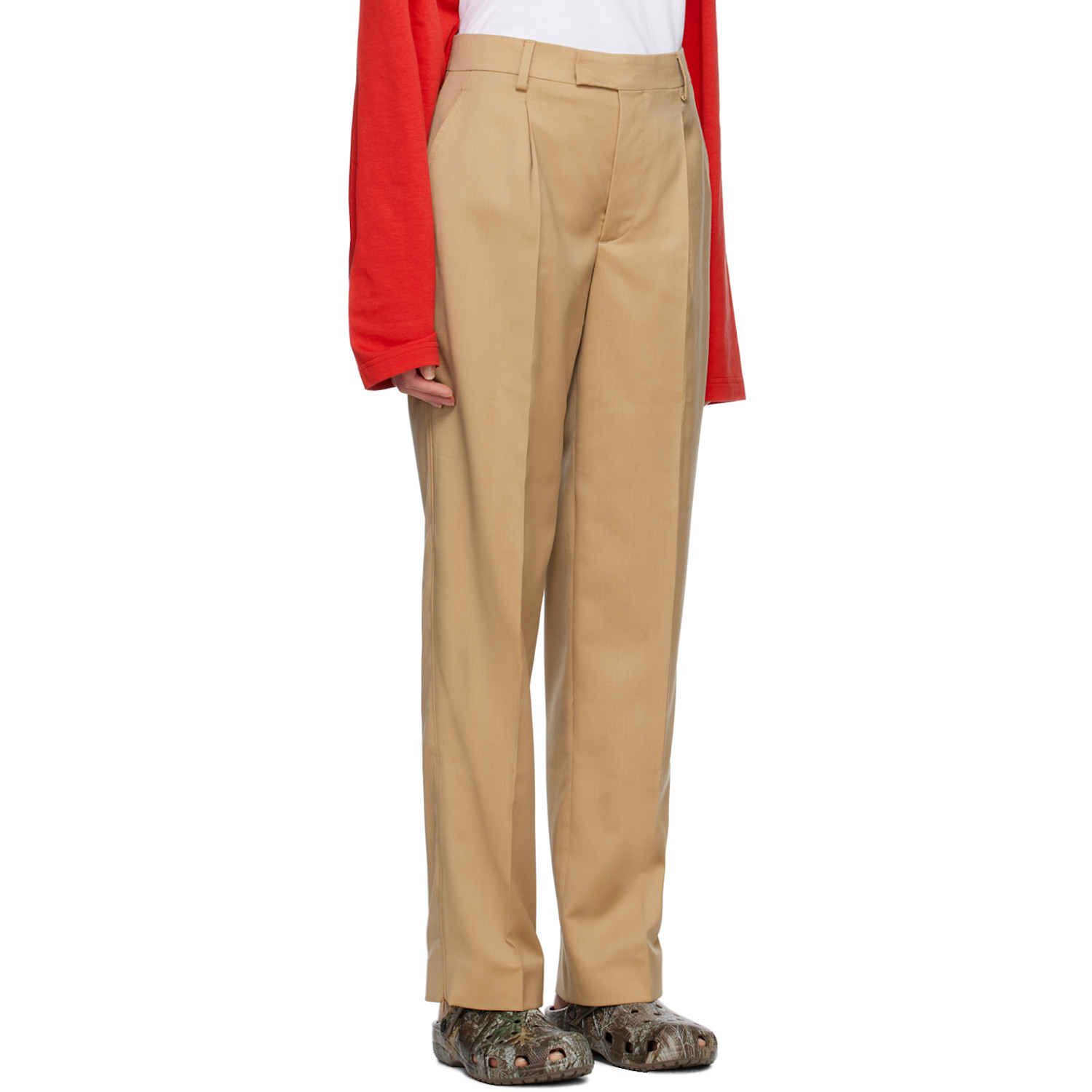  Vtmnts Tan Tailored Trousers 