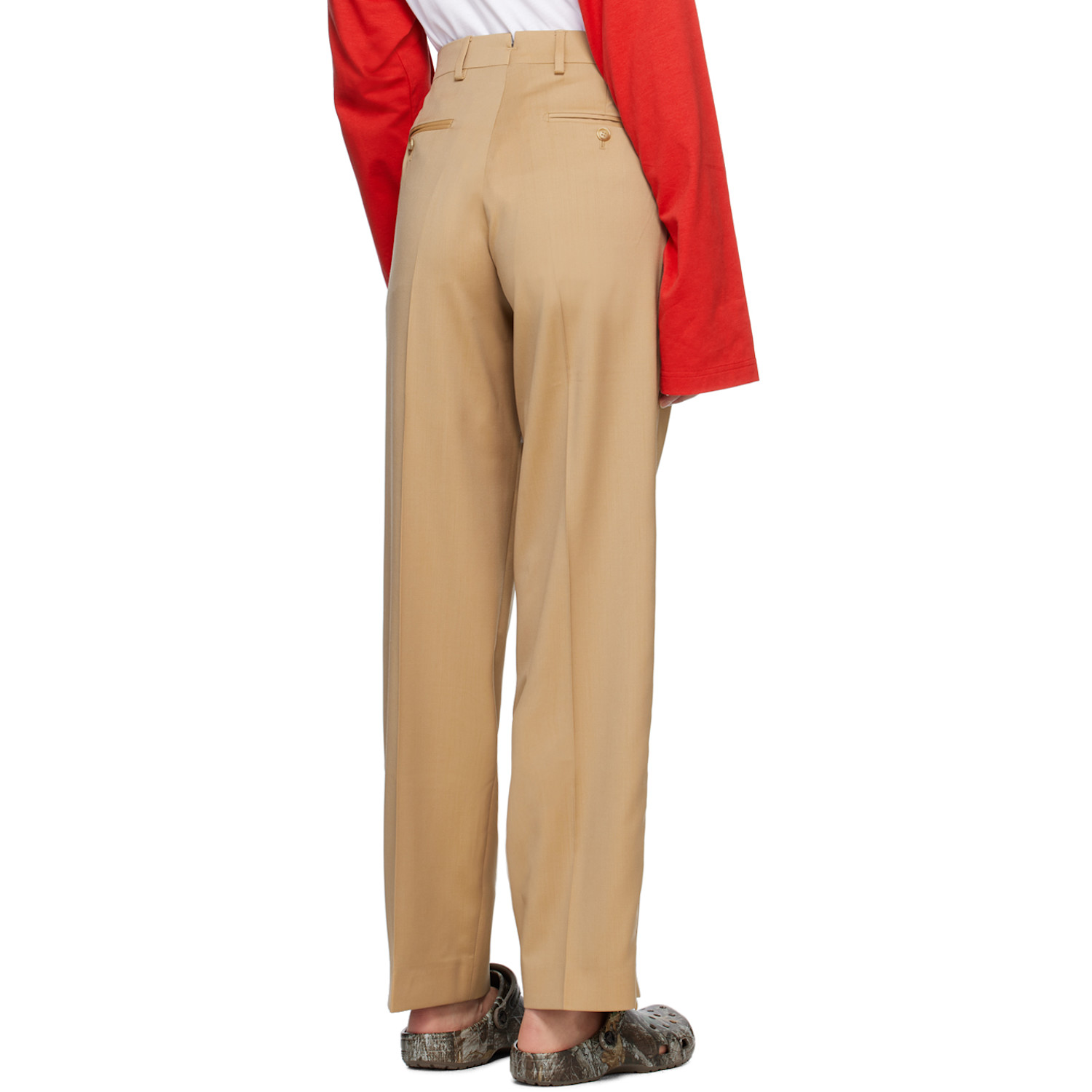  Vtmnts Tan Tailored Trousers 