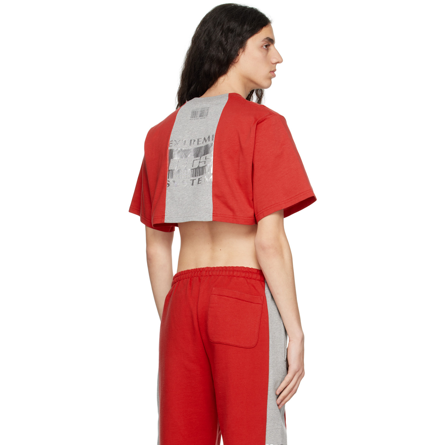  Vtmnts Red 'extreme System' T-shirt 