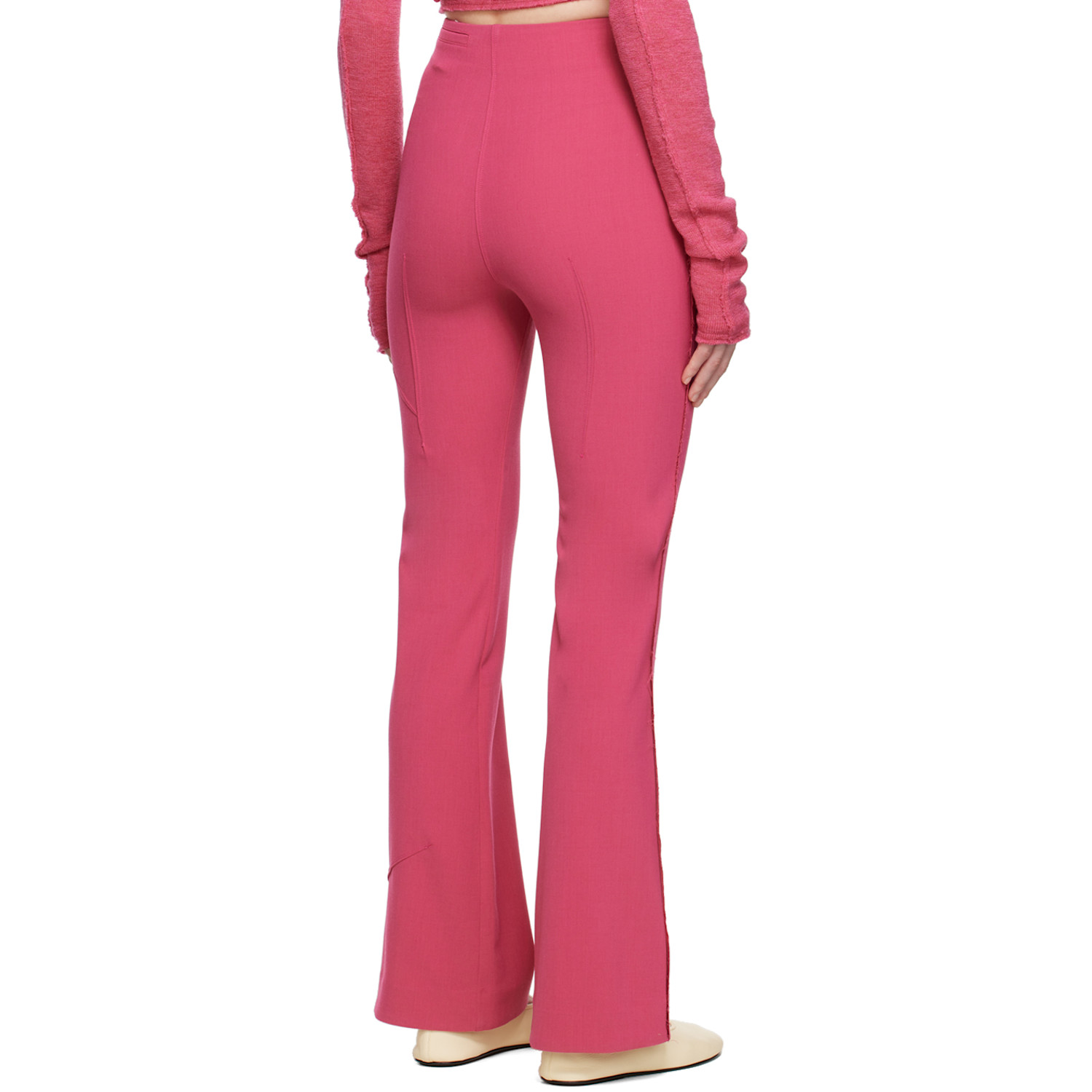  Talia Byre Pink Tailored Trousers 