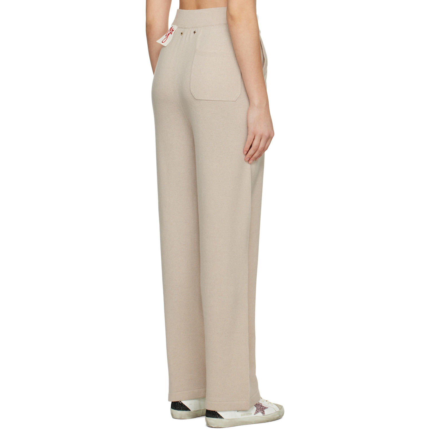  Golden Goose Beige Patch Lounge Pants 