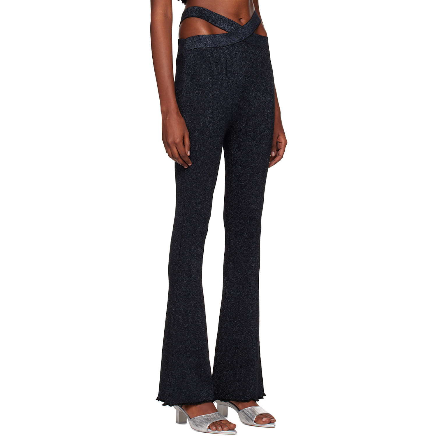  3.1 Phillip Lim Navy Marled Lounge Pants 