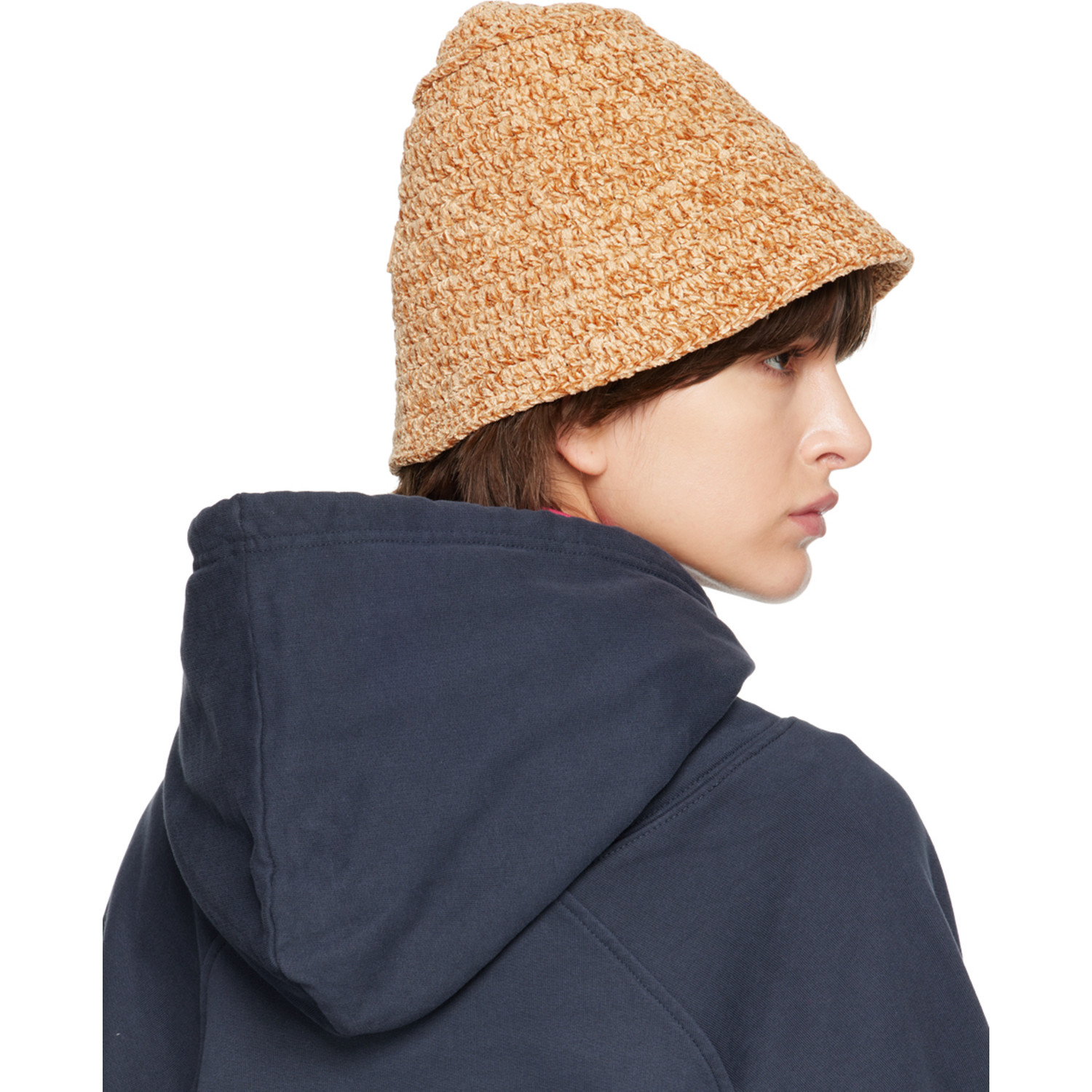 By Far Tan Robbie Bucket Hat 