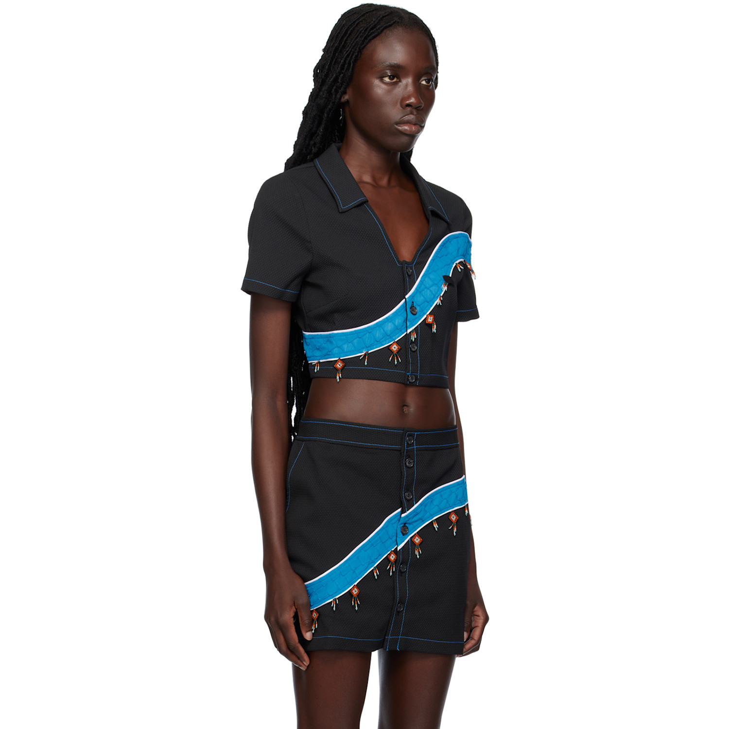  Ahluwalia Black Priya Shirt 