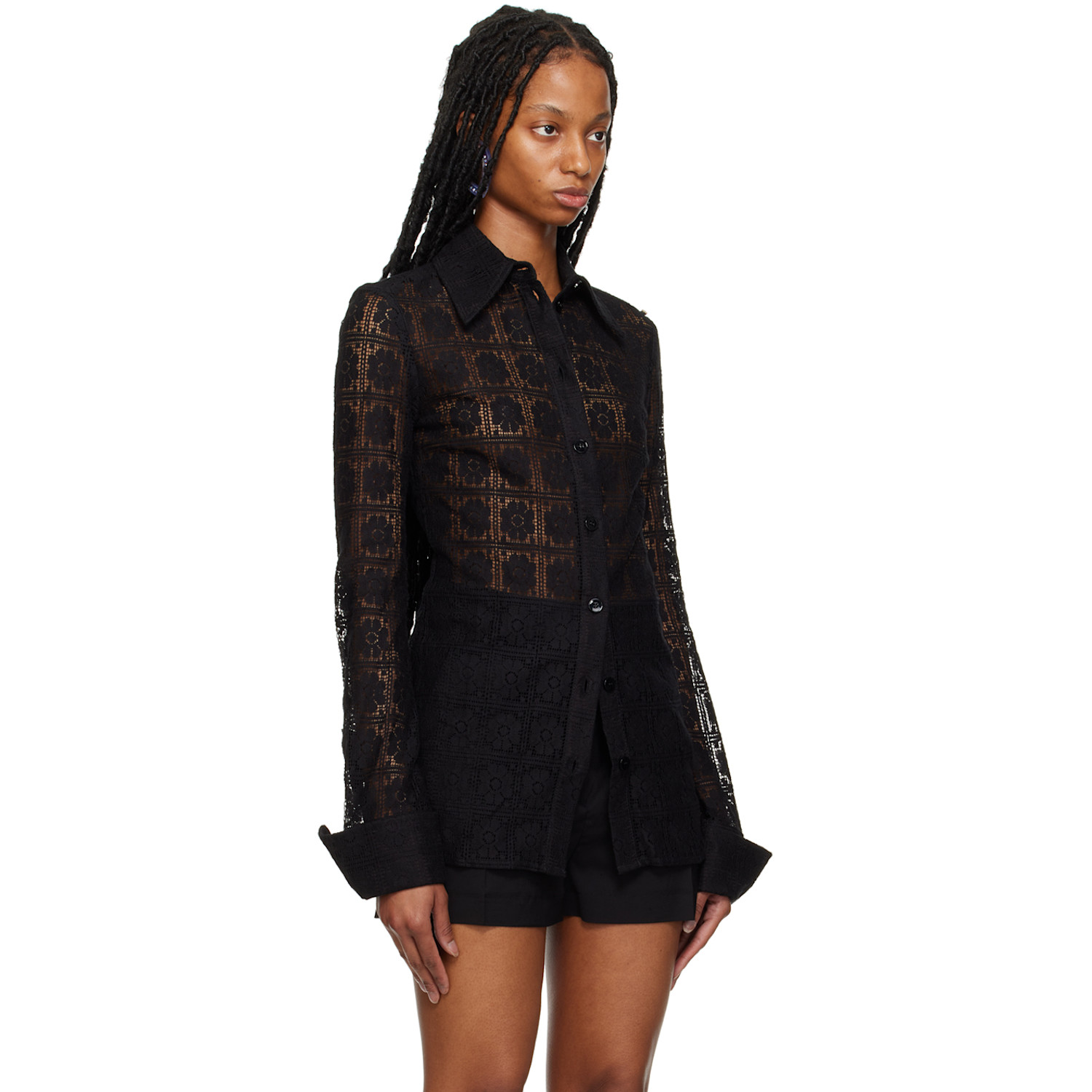  Sportmax Black Sava Shirt 
