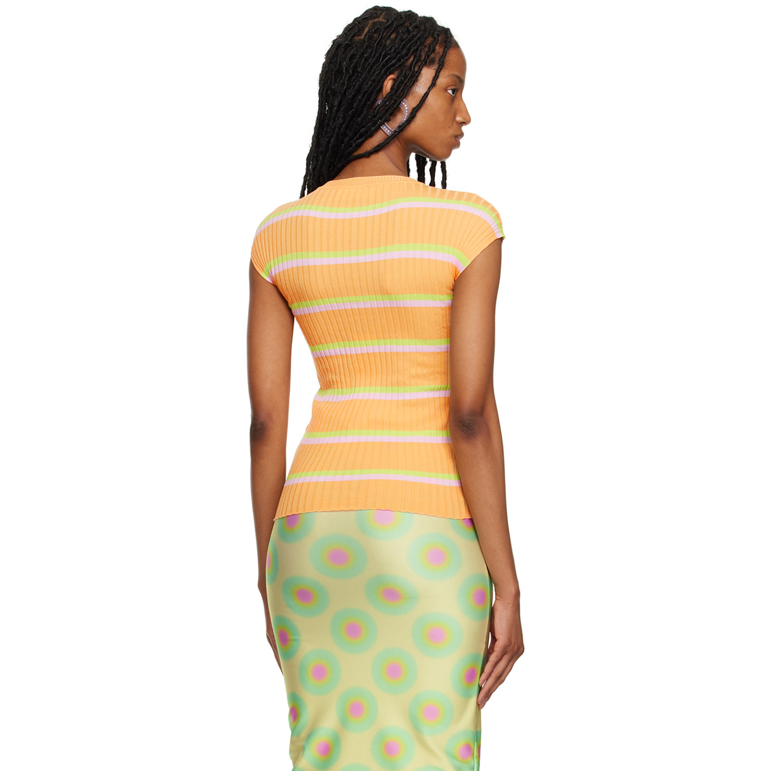  Sportmax Orange Lanaso T-shirt 