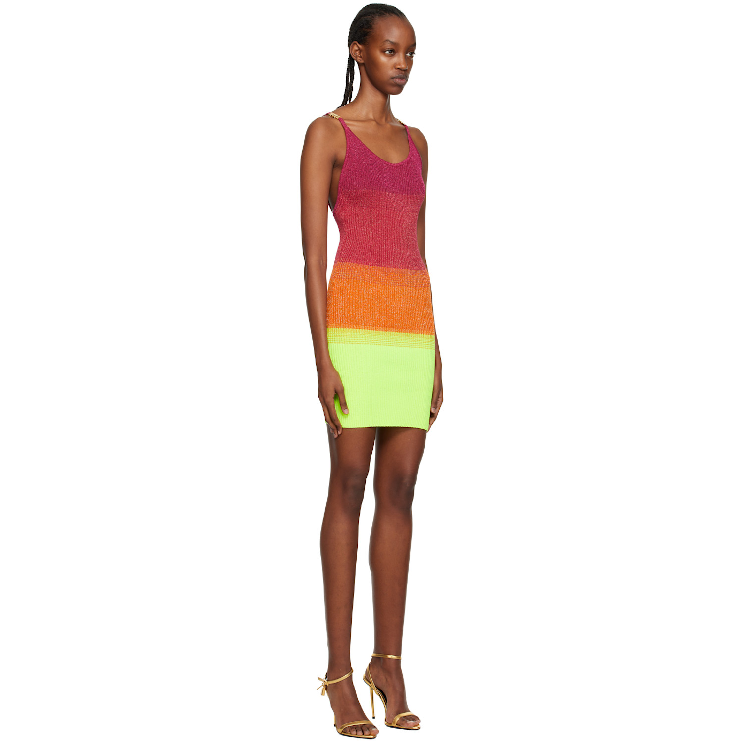  Gcds Multicolor Degradé Minidress 