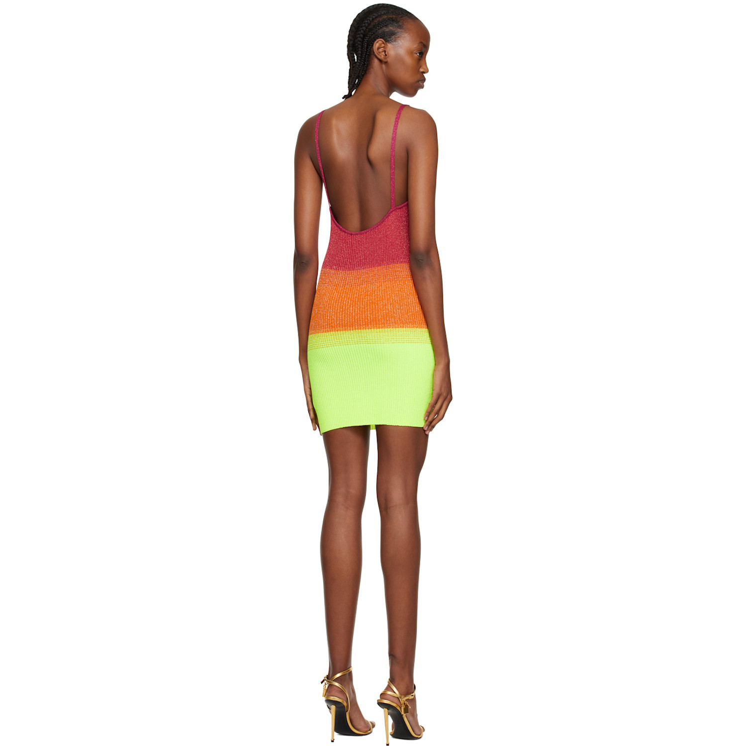  Gcds Multicolor Degradé Minidress 
