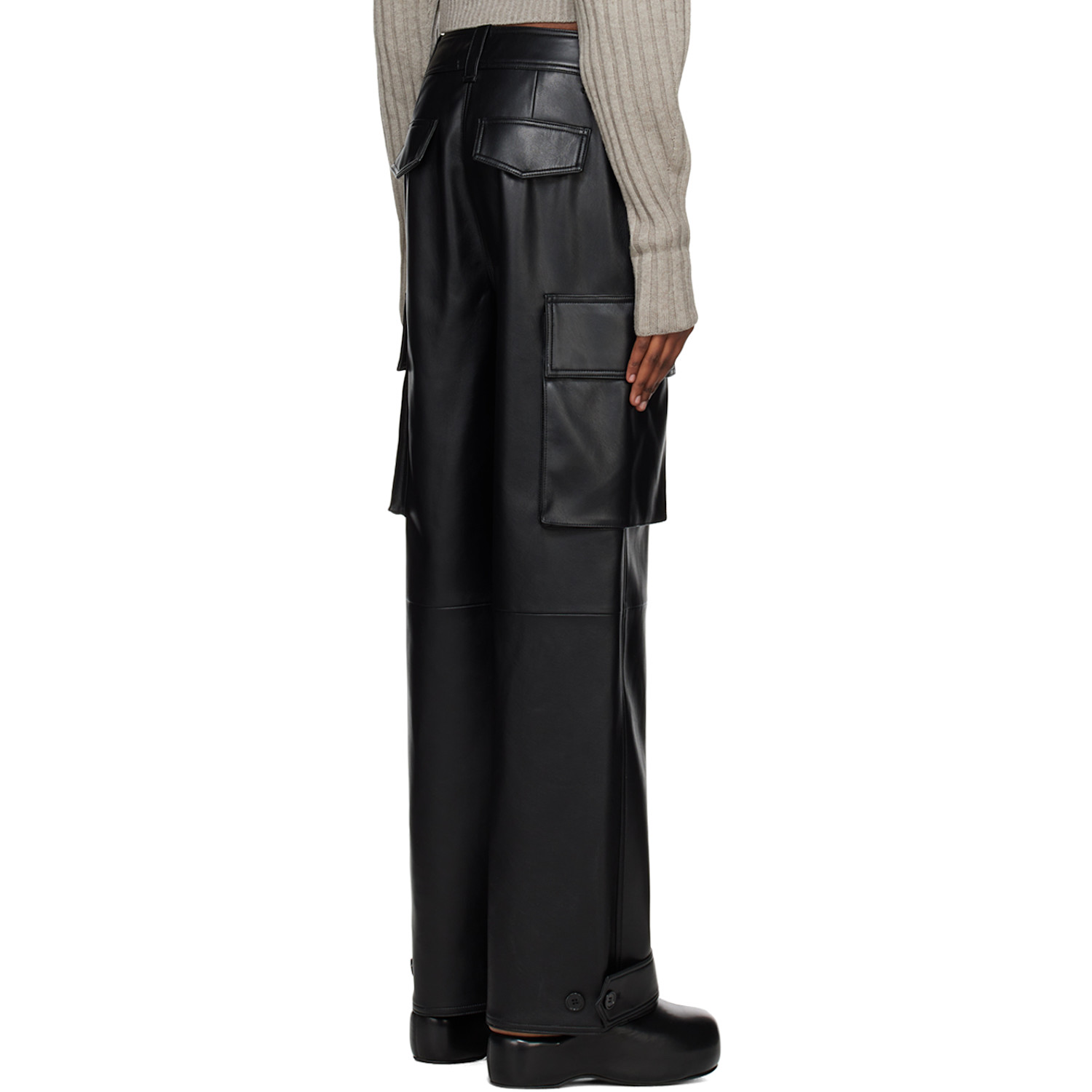  Stand Studio Black Asha Trousers 