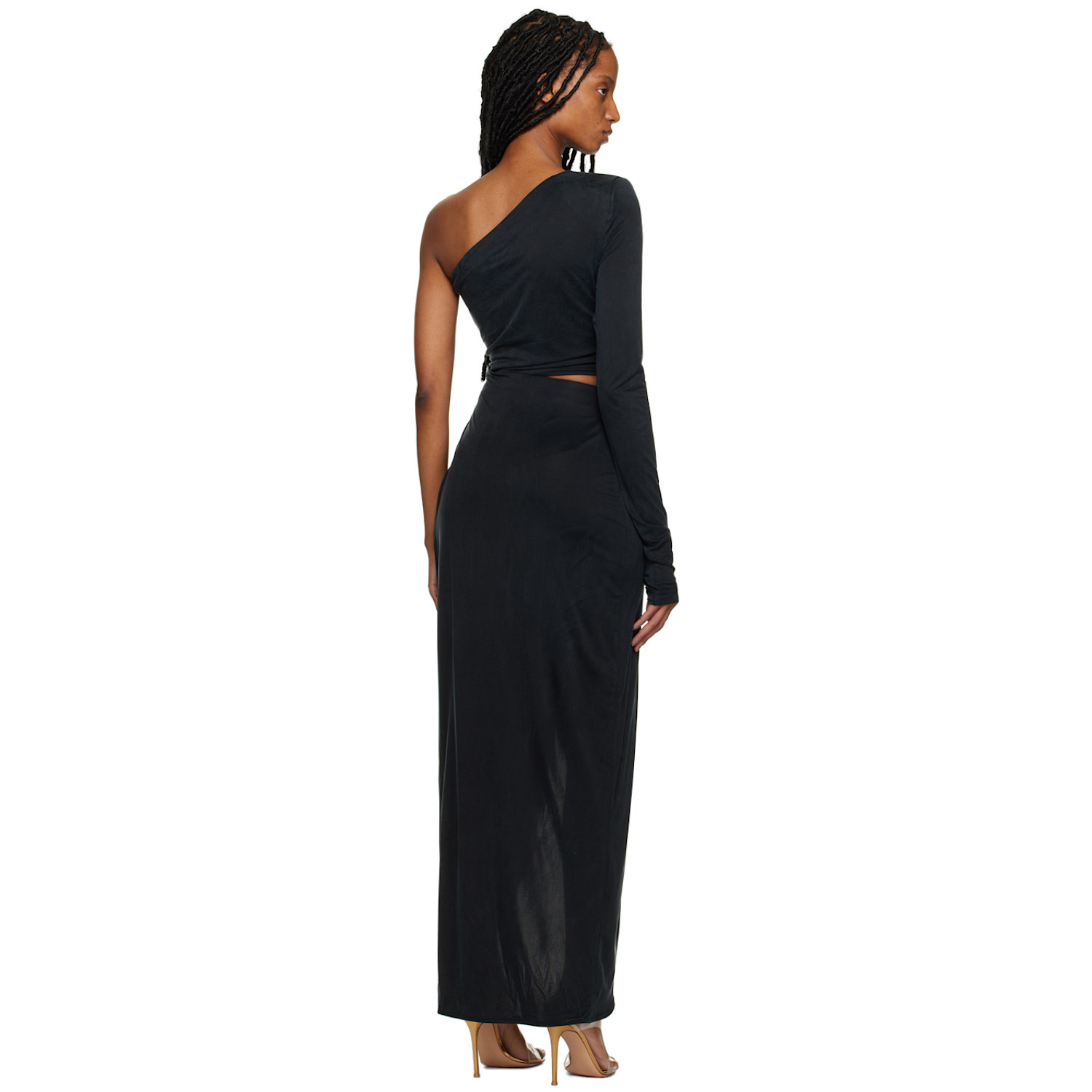  Gauge81 Black Suani Maxi Dress 